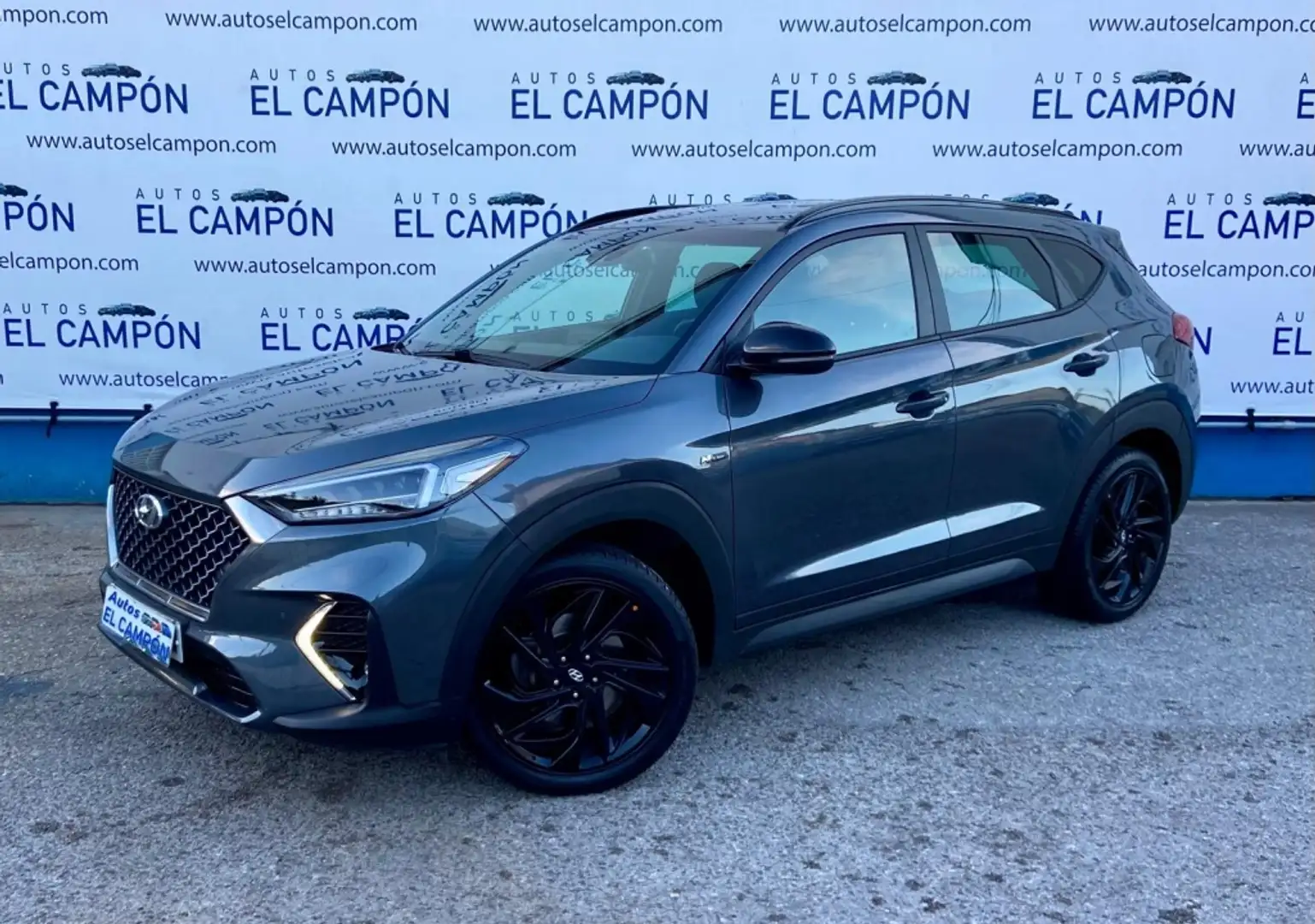 Hyundai TUCSON 1.6CRDI 48V NLine 4x2 DT Gris - 1