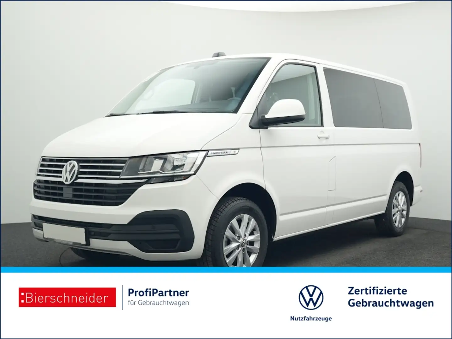 Volkswagen T6.1 Caravelle 2.0 TDI Comfortline 9-SITZER AHK NAVI PDC SHZ Weiß - 1