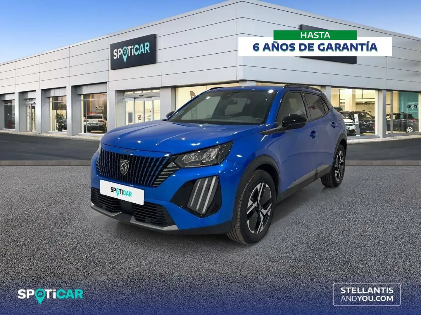 Peugeot 2008 1.2 PureTech S&S Allure EAT8 130 Azul - 1