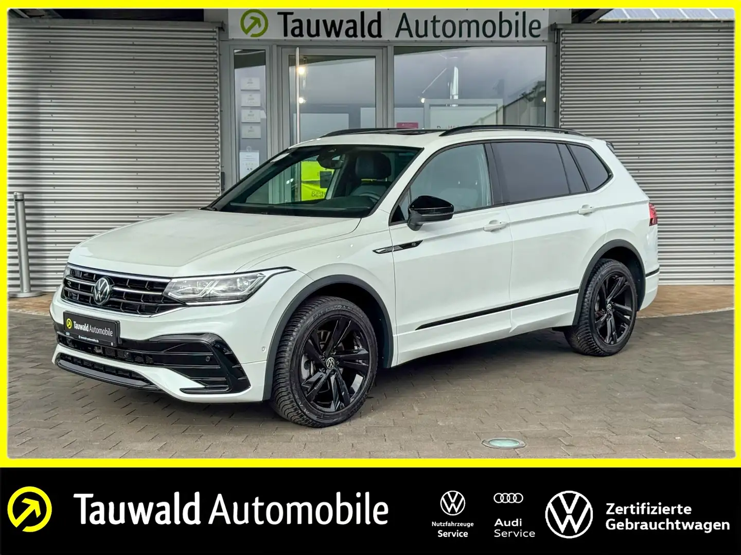 Volkswagen Tiguan Allspace 2.0 TSI DSG 4M R-Line 7S/PANO Weiß - 1