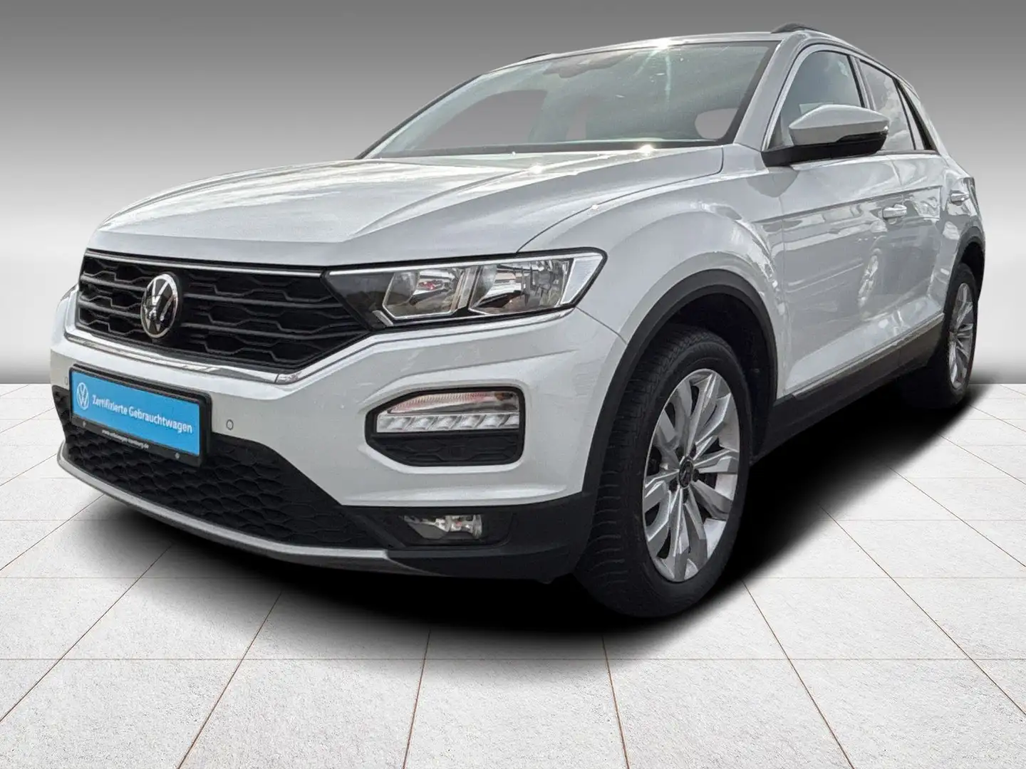 Volkswagen T-Roc Sport 1.5 TSI DSG Navi Sitzheizung PDC AHK Weiß - 2