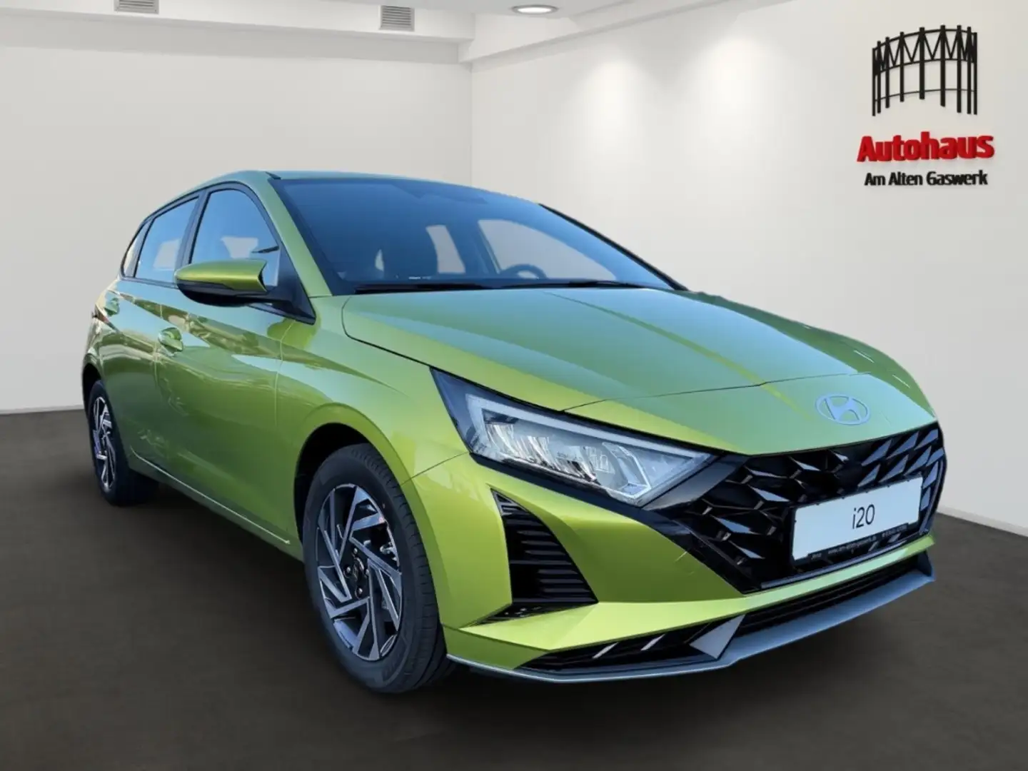 Hyundai i20 KLIMAUT+BOSE-SOUND+NAVI+APPLE/ANDROID+SITZHZG+LENK Jaune - 2