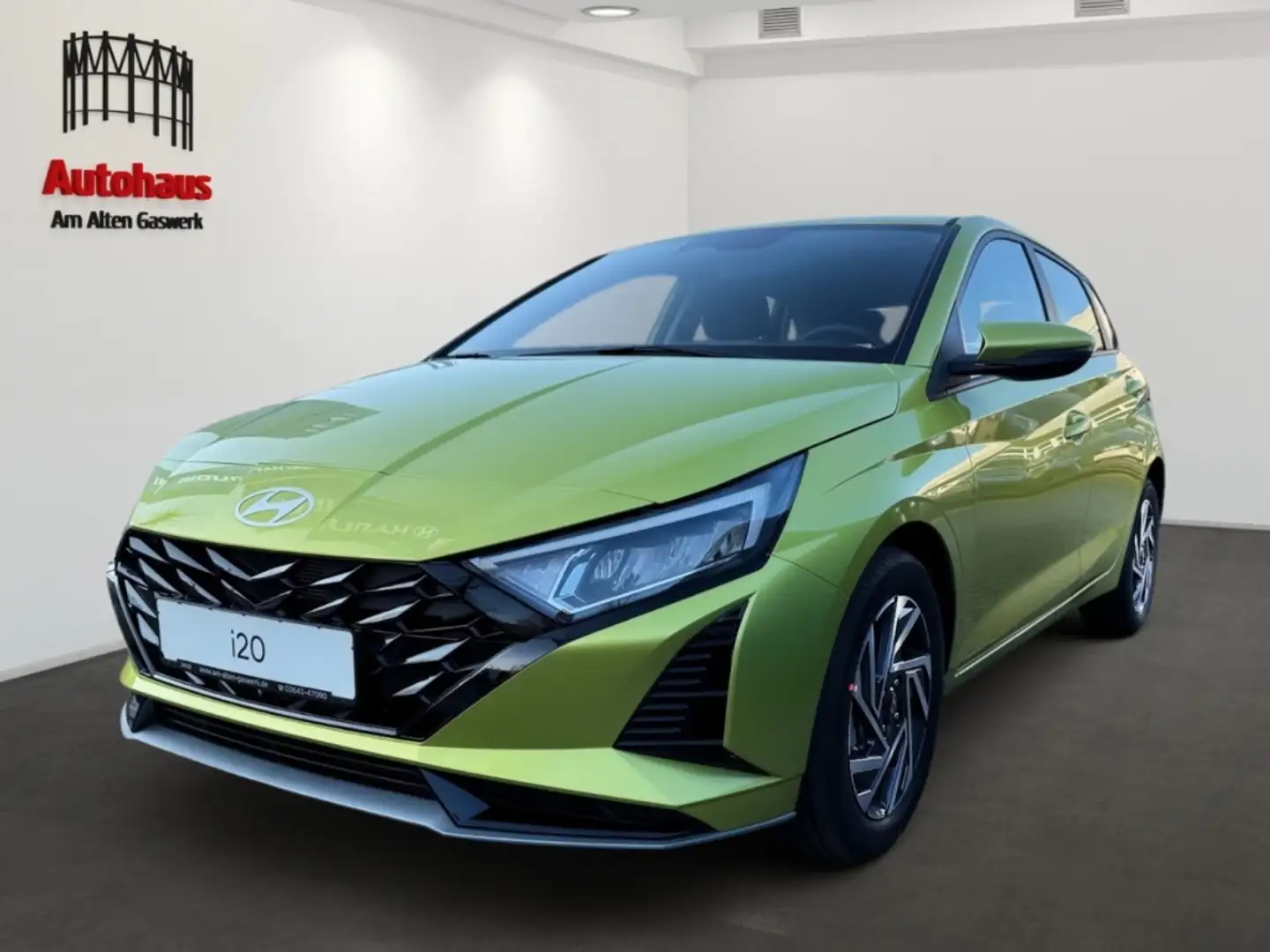 Hyundai i20 KLIMAUT+BOSE-SOUND+NAVI+APPLE/ANDROID+SITZHZG+LENK Jaune - 1