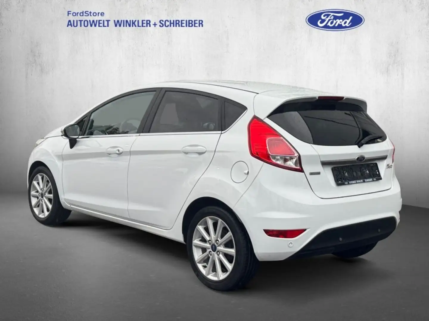 Ford Fiesta 1.0 EcoBoost Start-Stop Titanium Weiß - 2