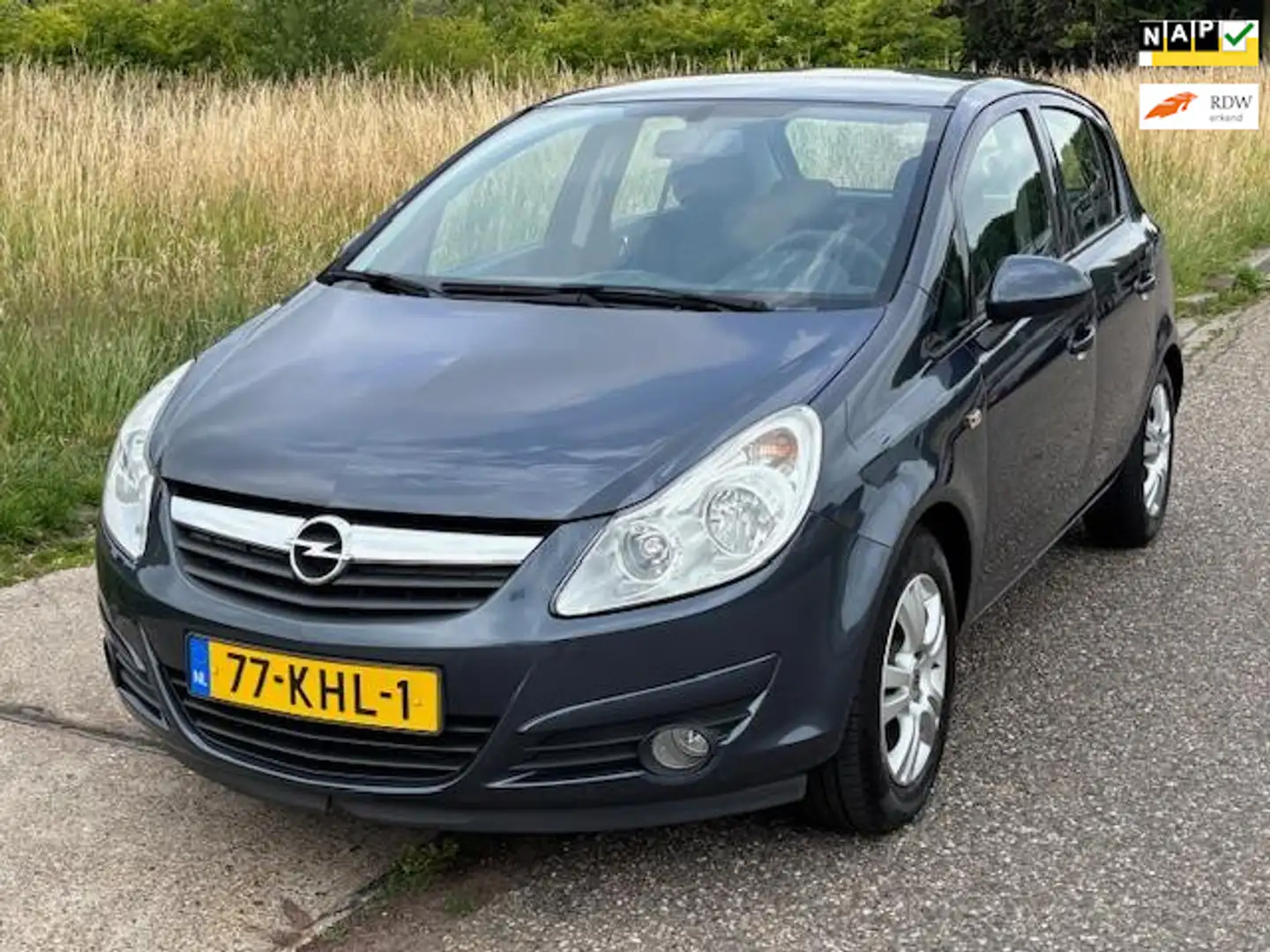 Opel Corsa-e 1.4-16V Enjoy 5-Drs Airco Electric pakket Audio-CD Grijs - 1