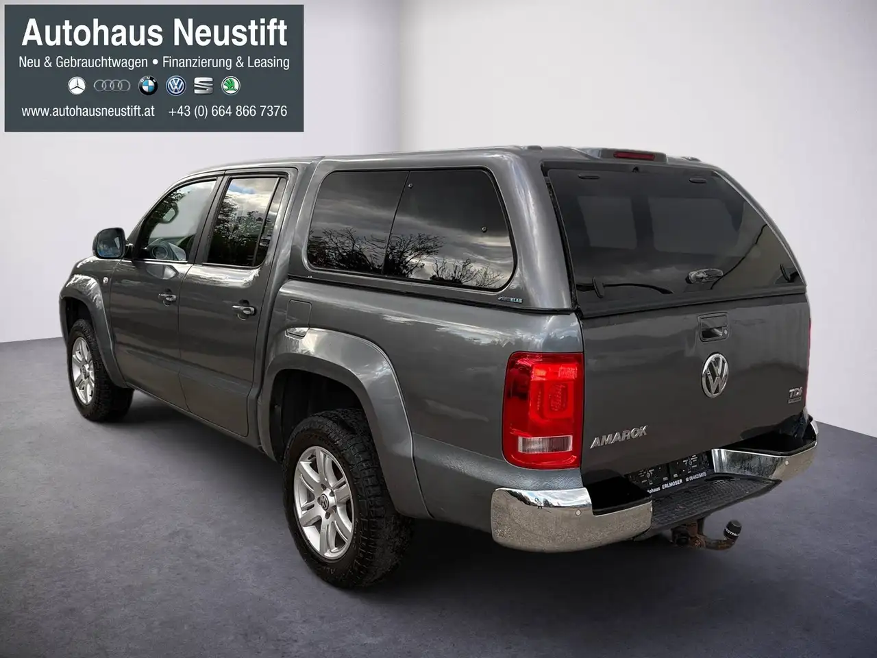 Volkswagen Amarok 2.0 TDI Highline 4Motion Double Cabine | 179 ch | BVA | Hard-top | Sièges chauffants | Régulateur adaptatif | Radars AV/AR | Climatisation automatique
