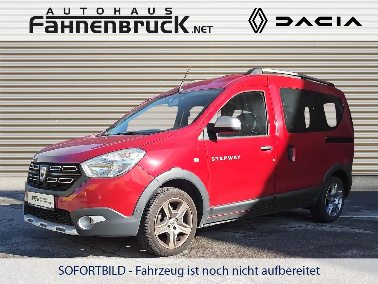 Dacia Dokker Stepway Plus TCe 130 Navi PDC Kamera Rot - 1