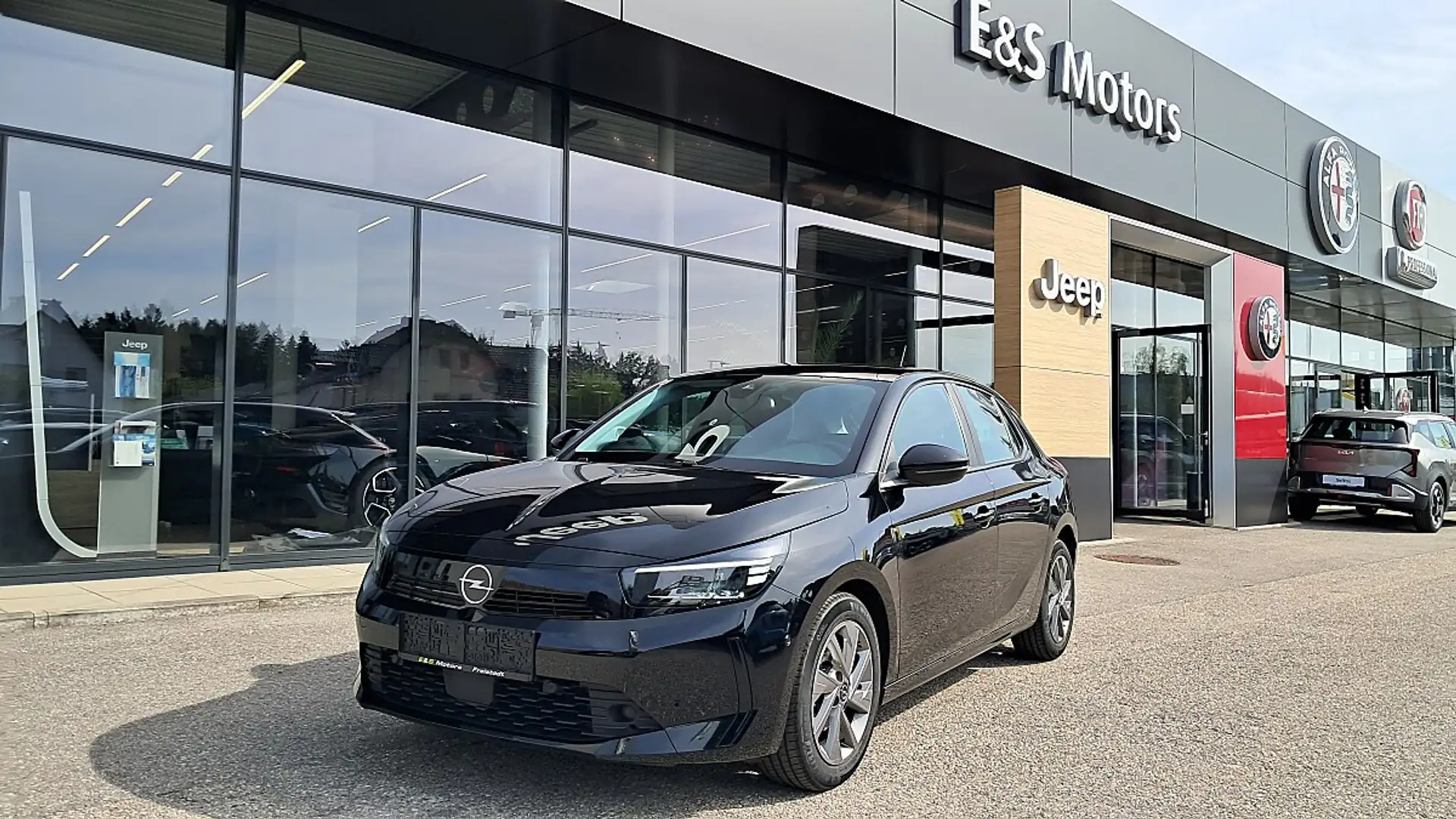 Opel Corsa 1,2 Euro 6.4  Edition Schwarz - 1
