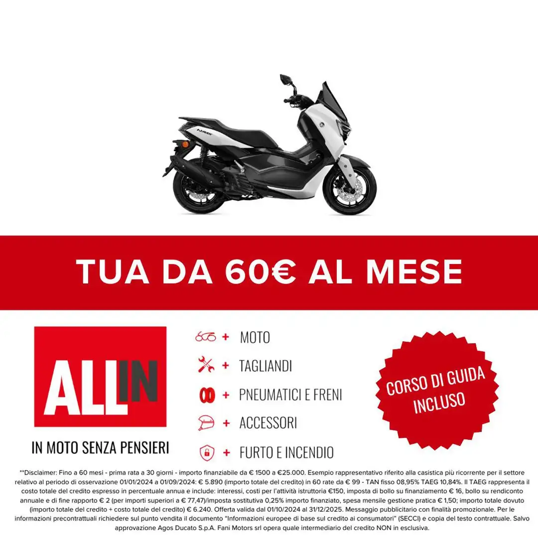 Yamaha NMAX 125 Alb - 2