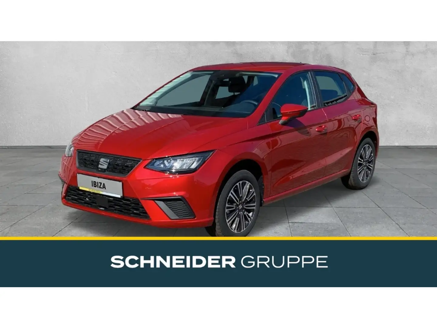 SEAT Ibiza Style Edition 1.0 TSI DSG LED+NAVI+ACC+DAB Rot - 1