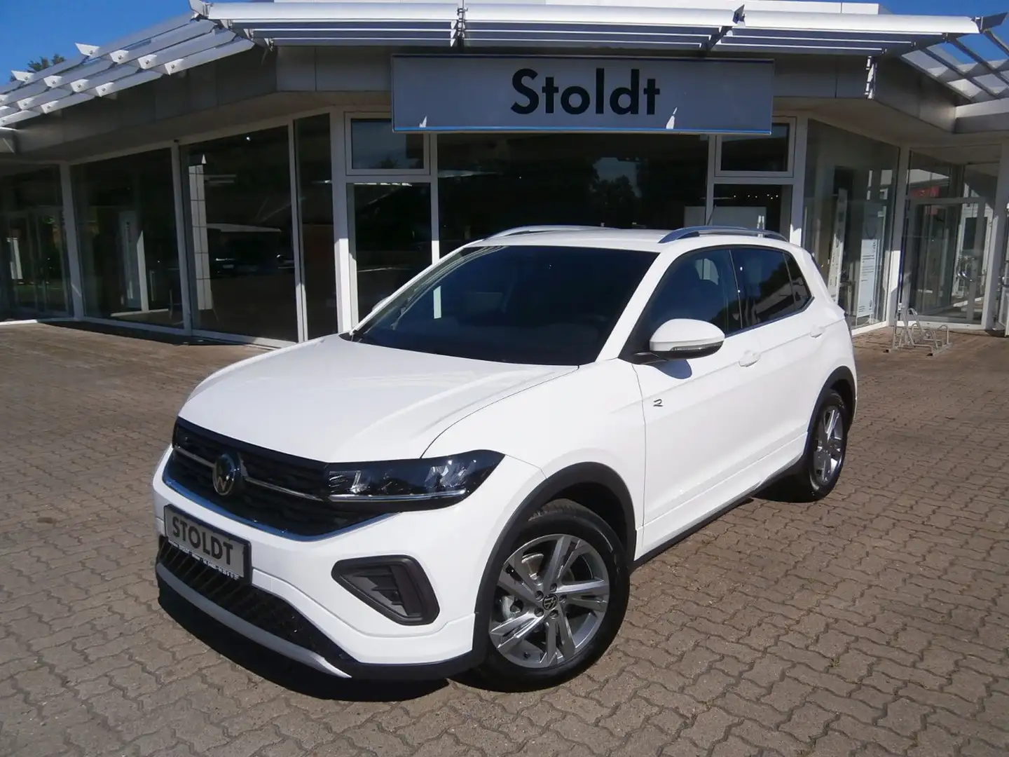 Volkswagen T-Cross R-Line 1.0 TSI, DSG Blanc - 1