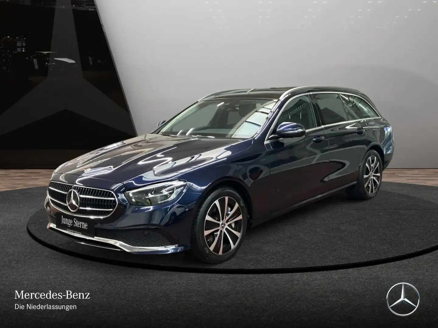Mercedes-Benz E 300 de T AVANTG+PANO+360+AHK+LED+BURMESTER+9G Blau - 2