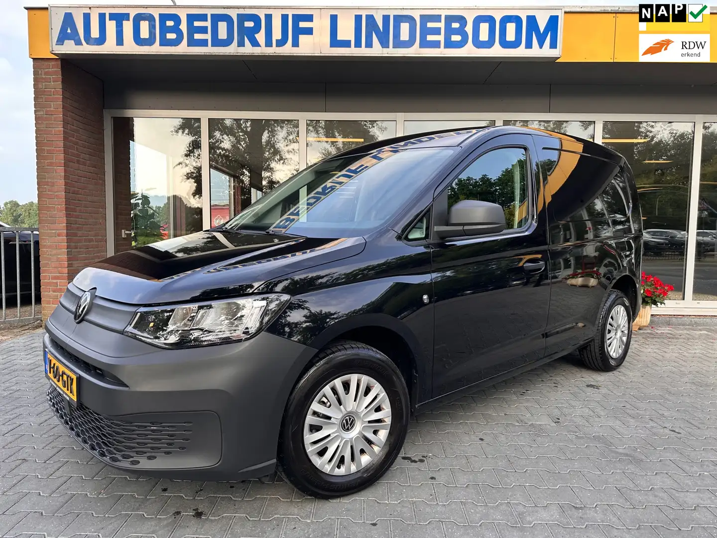 Volkswagen Caddy Cargo 2.0 TDI Comfort Trekhaak Betimmerd/gestoffee Nero - 1