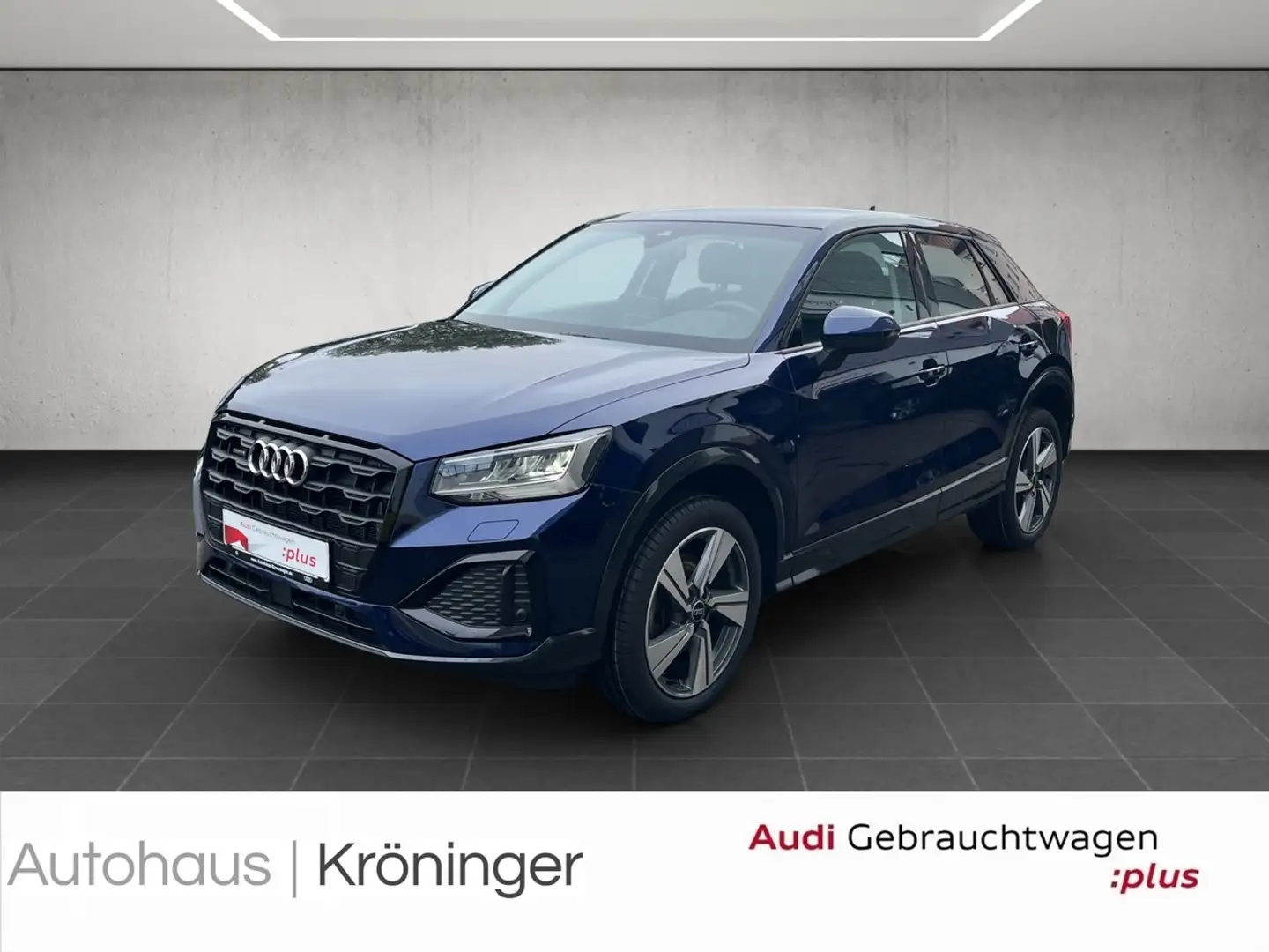 Audi Q2 40 TFSI DSG quattro advanced Navi Rück Leder Blau - 1