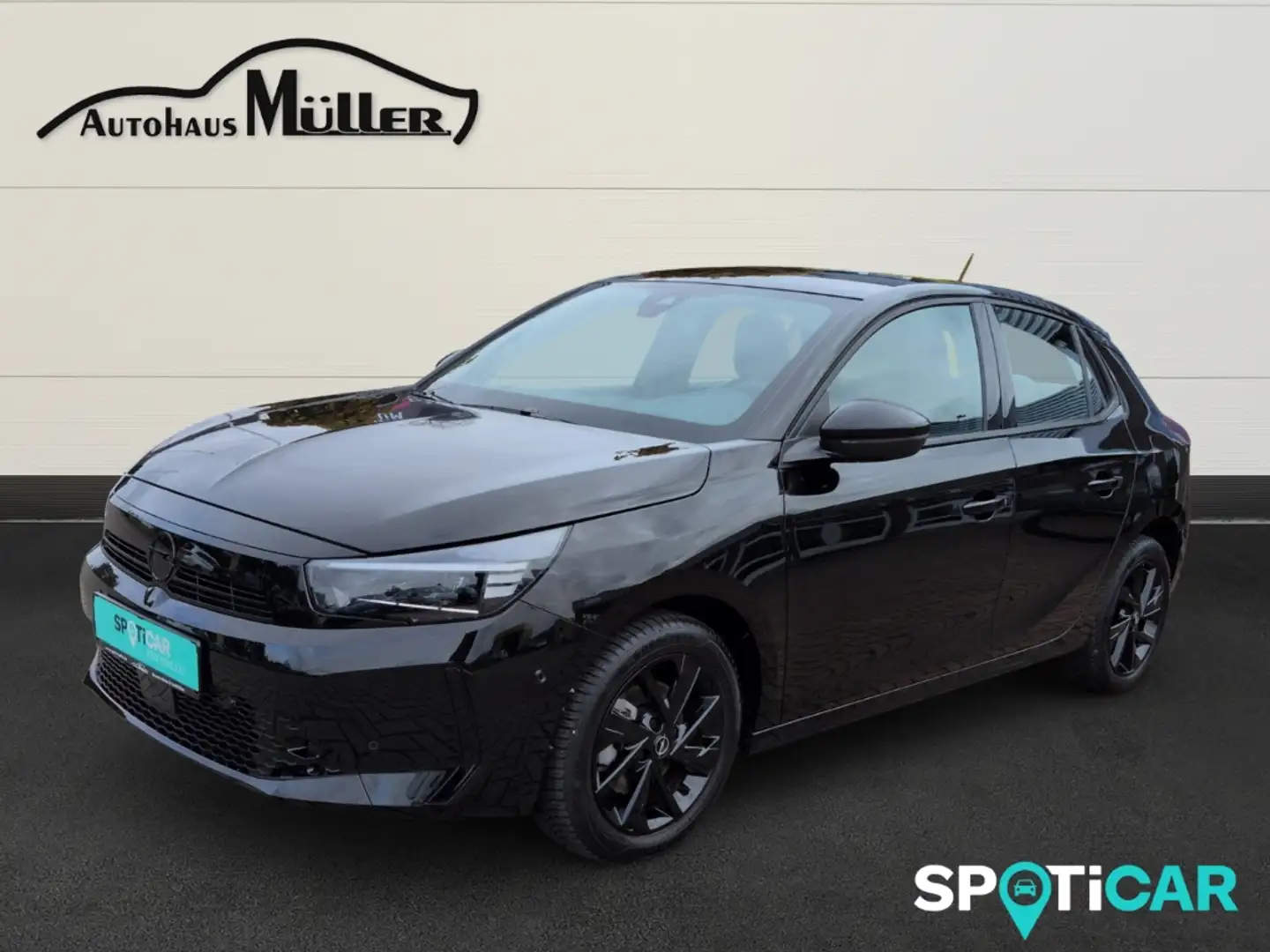 Opel Corsa F GS Rückfahrkamera Sitz + Lenkradheizung LED Appl Schwarz - 1