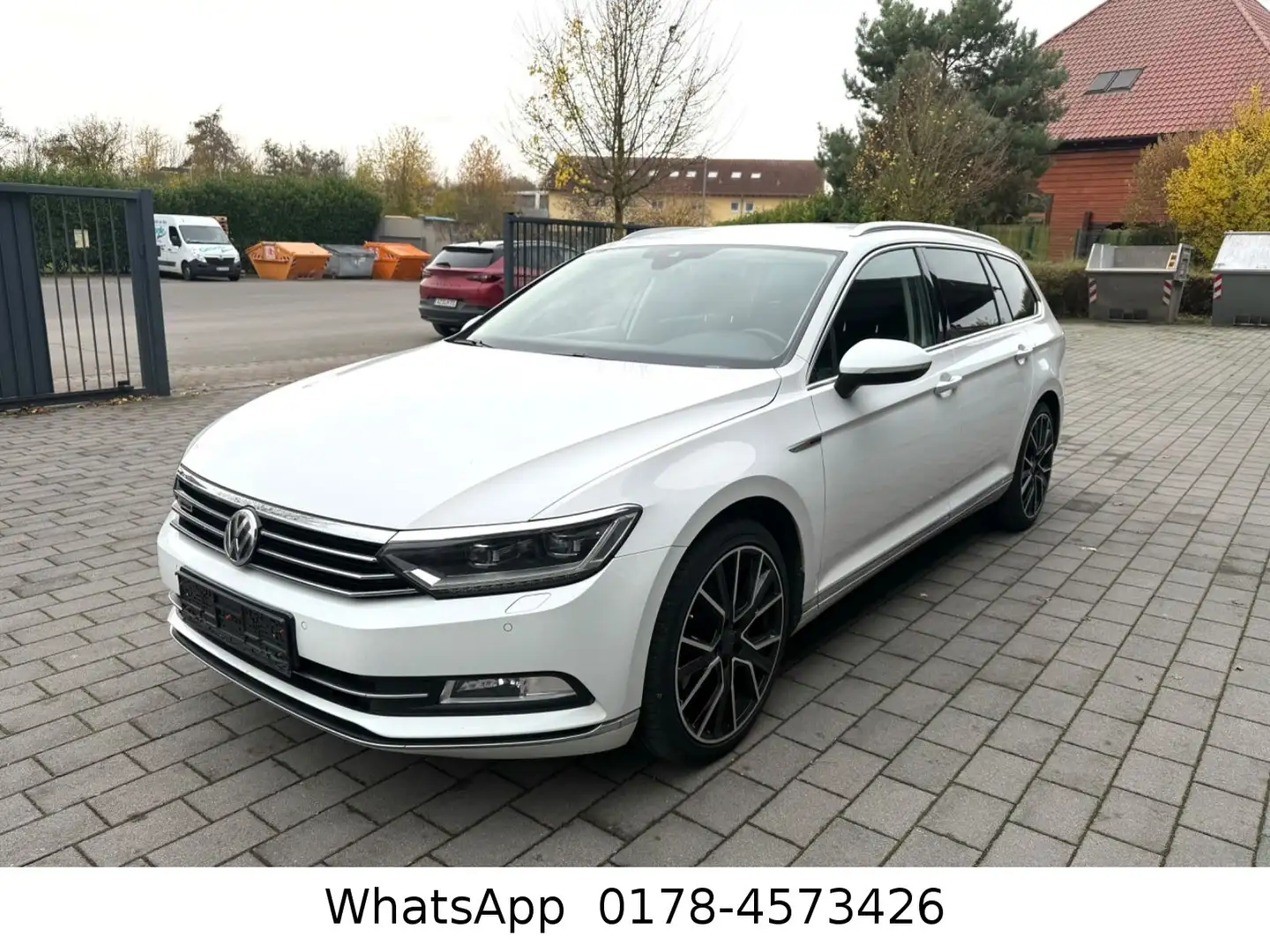 Volkswagen Passat Variant 2.0 TDI SCR DSG 4-MOTION Blanc - 1