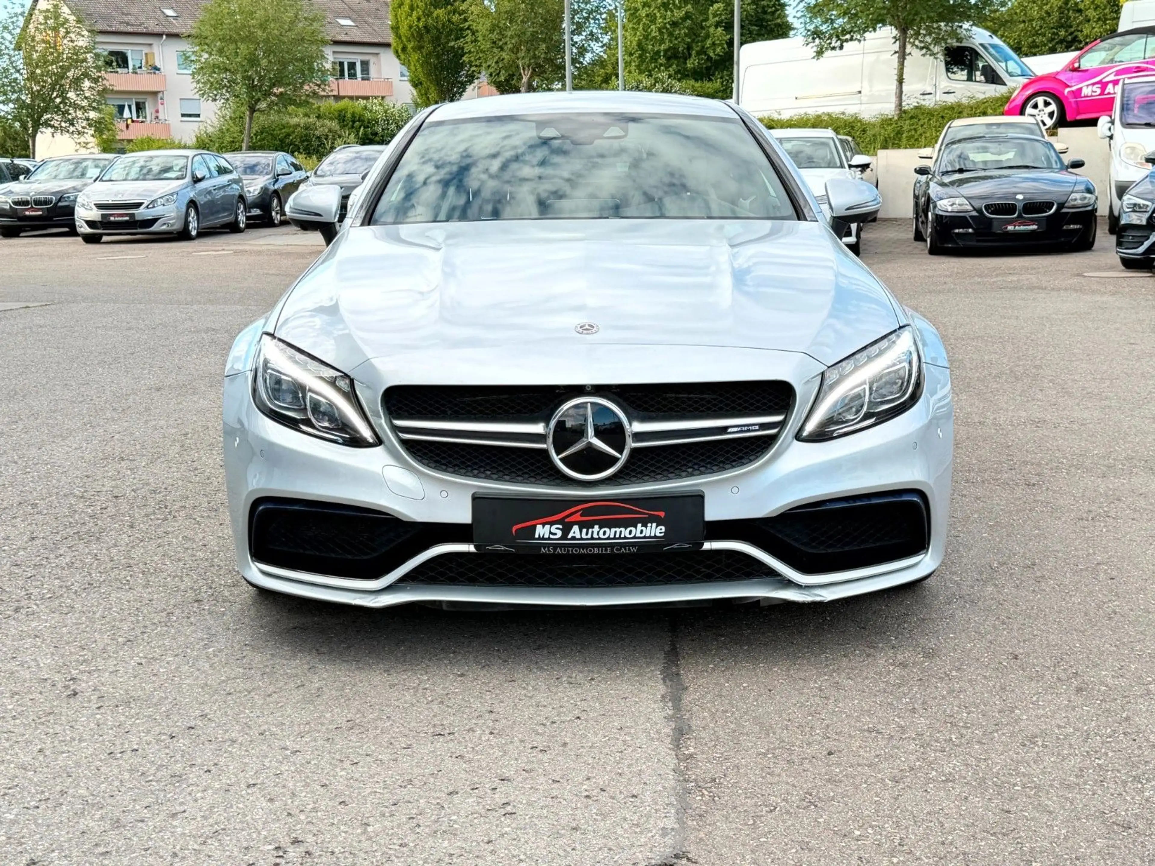 Mercedes-Benz C 63 AMG C 63 S AMG Drivers_SporAb_HUD_360°_Burme_Keramik — photo 2