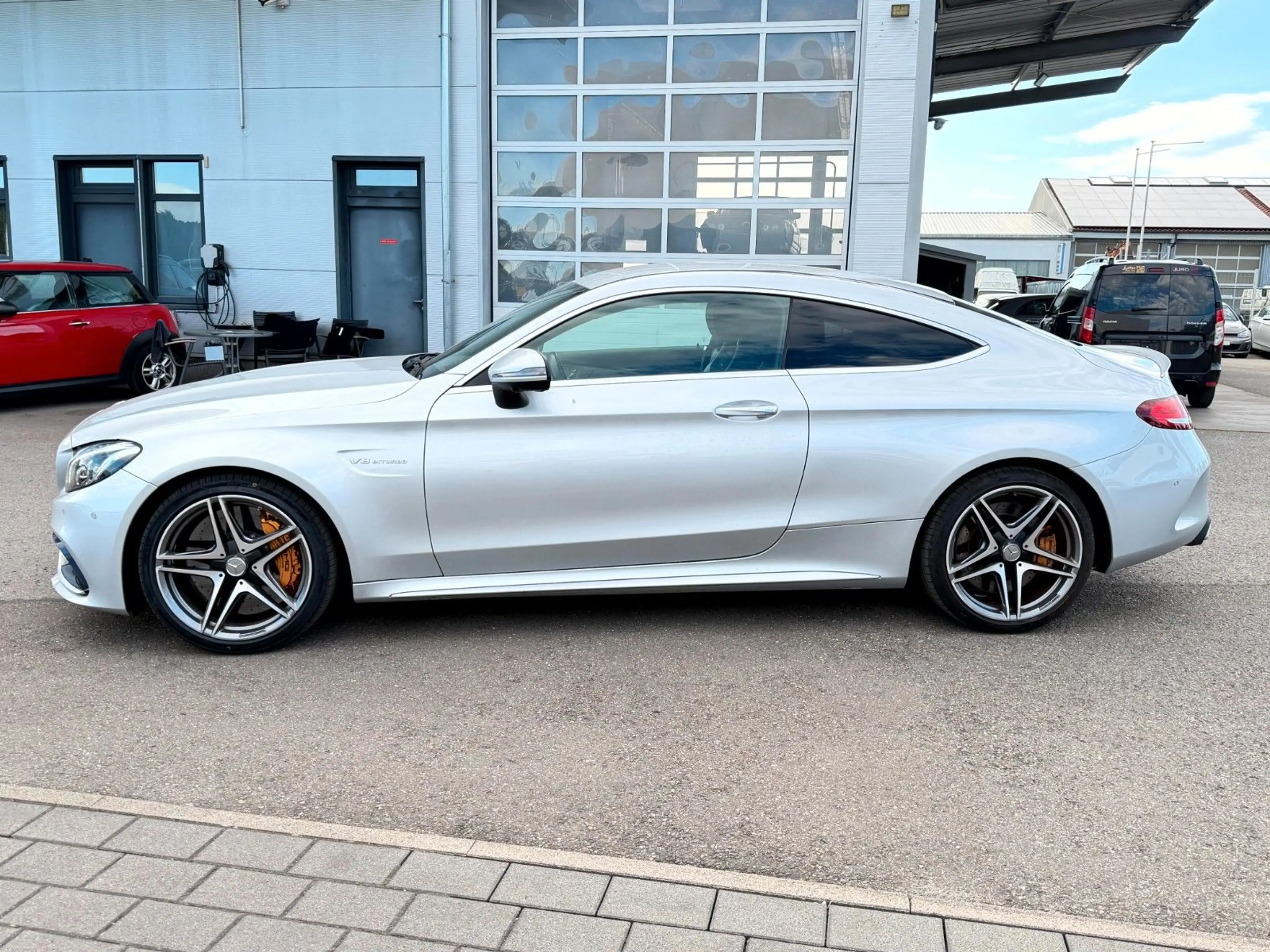 Mercedes-Benz C 63 AMG C 63 S AMG Drivers_SporAb_HUD_360°_Burme_Keramik — photo 8