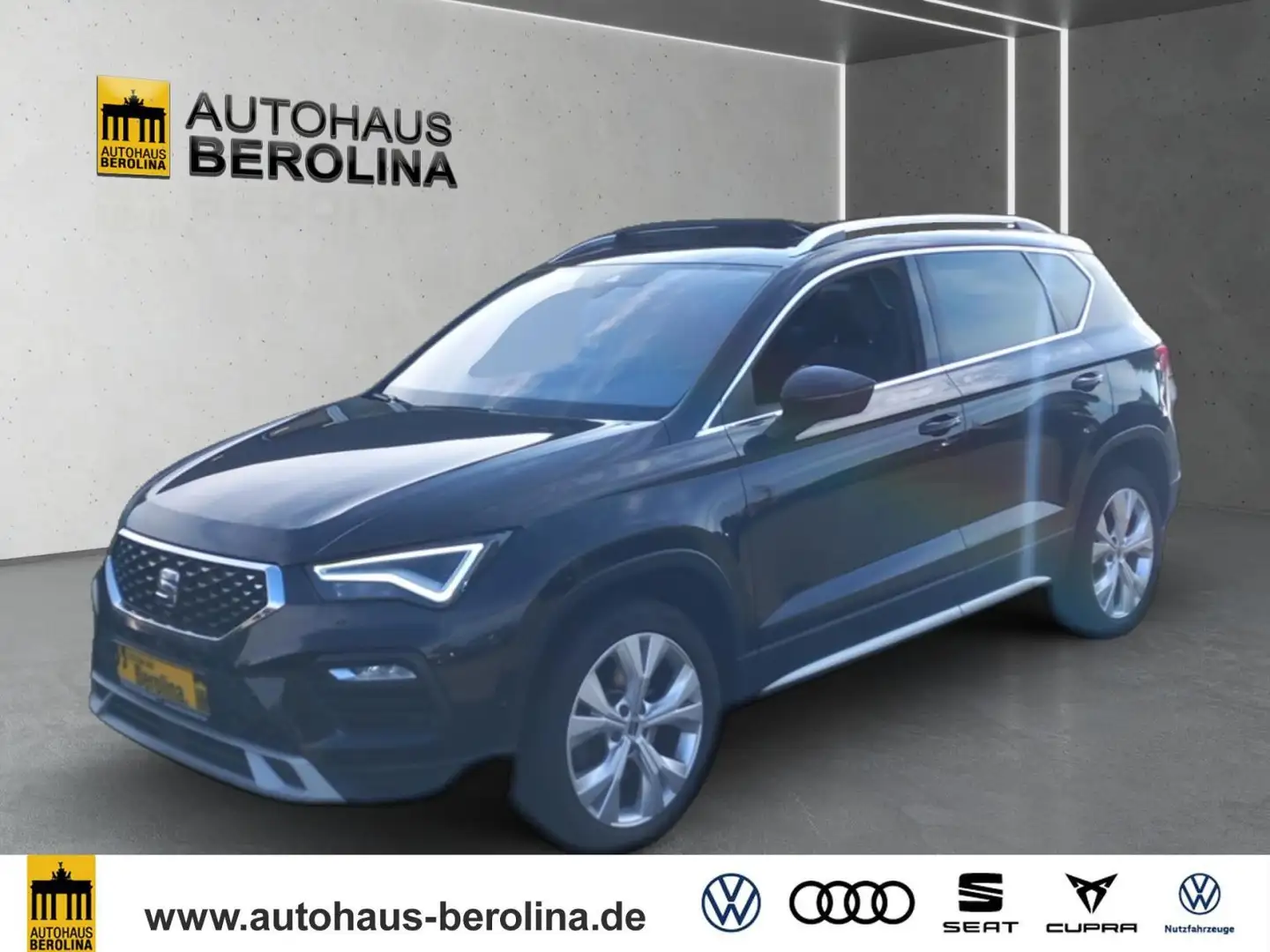 SEAT Ateca 2.0 TDI Xperience DSG *PANO*STDHZG*AHK* Zwart - 2