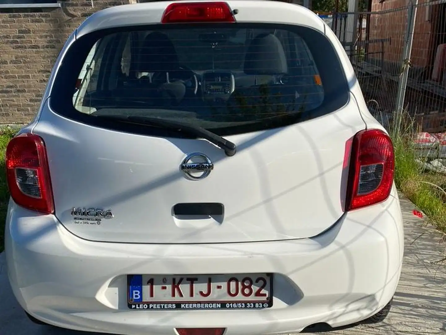 Nissan Micra Micra 1.2 Visia First Blanc - 2