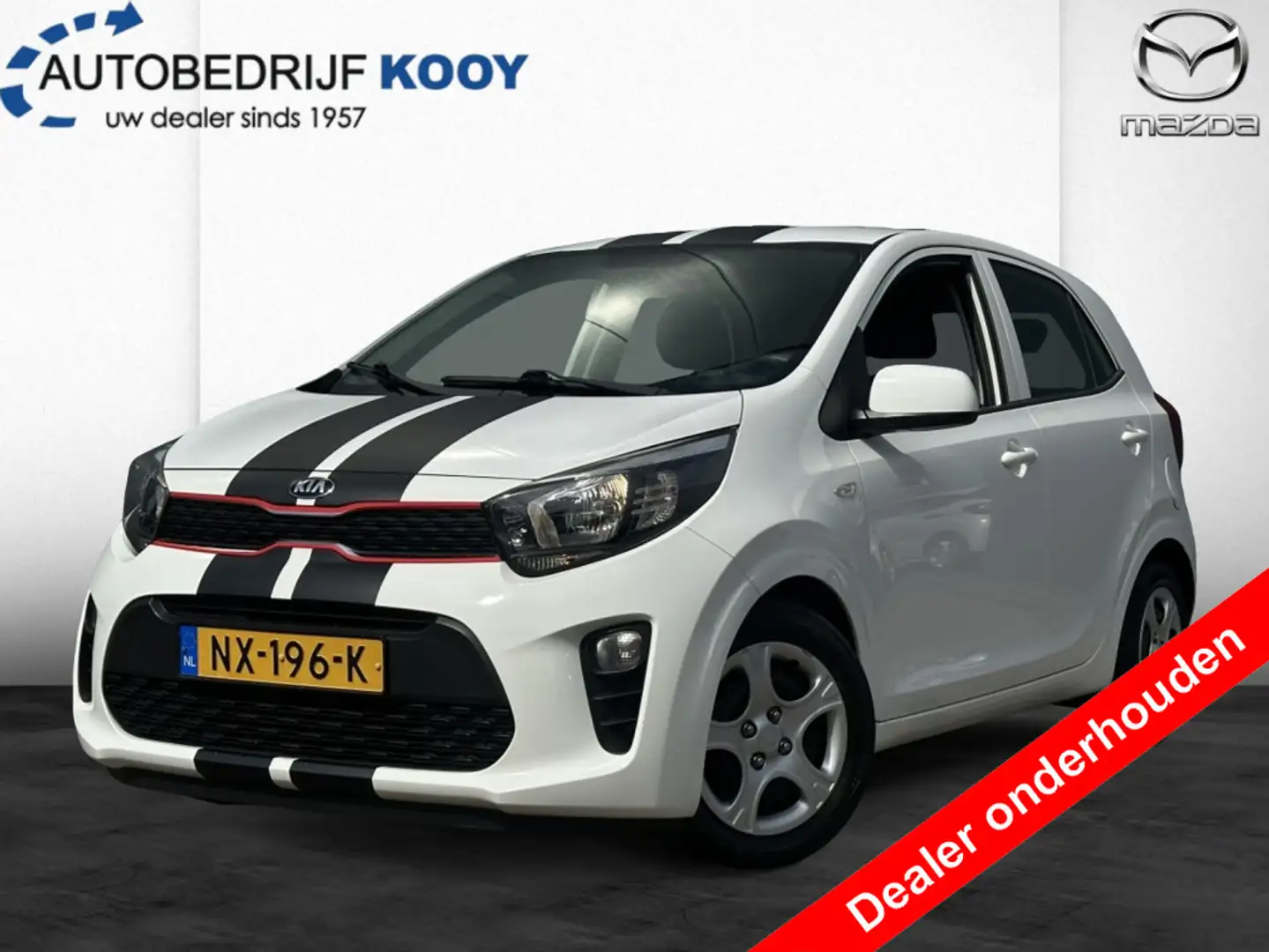 Kia Picanto 1.0 CVVT ComfortLine Blanc - 1