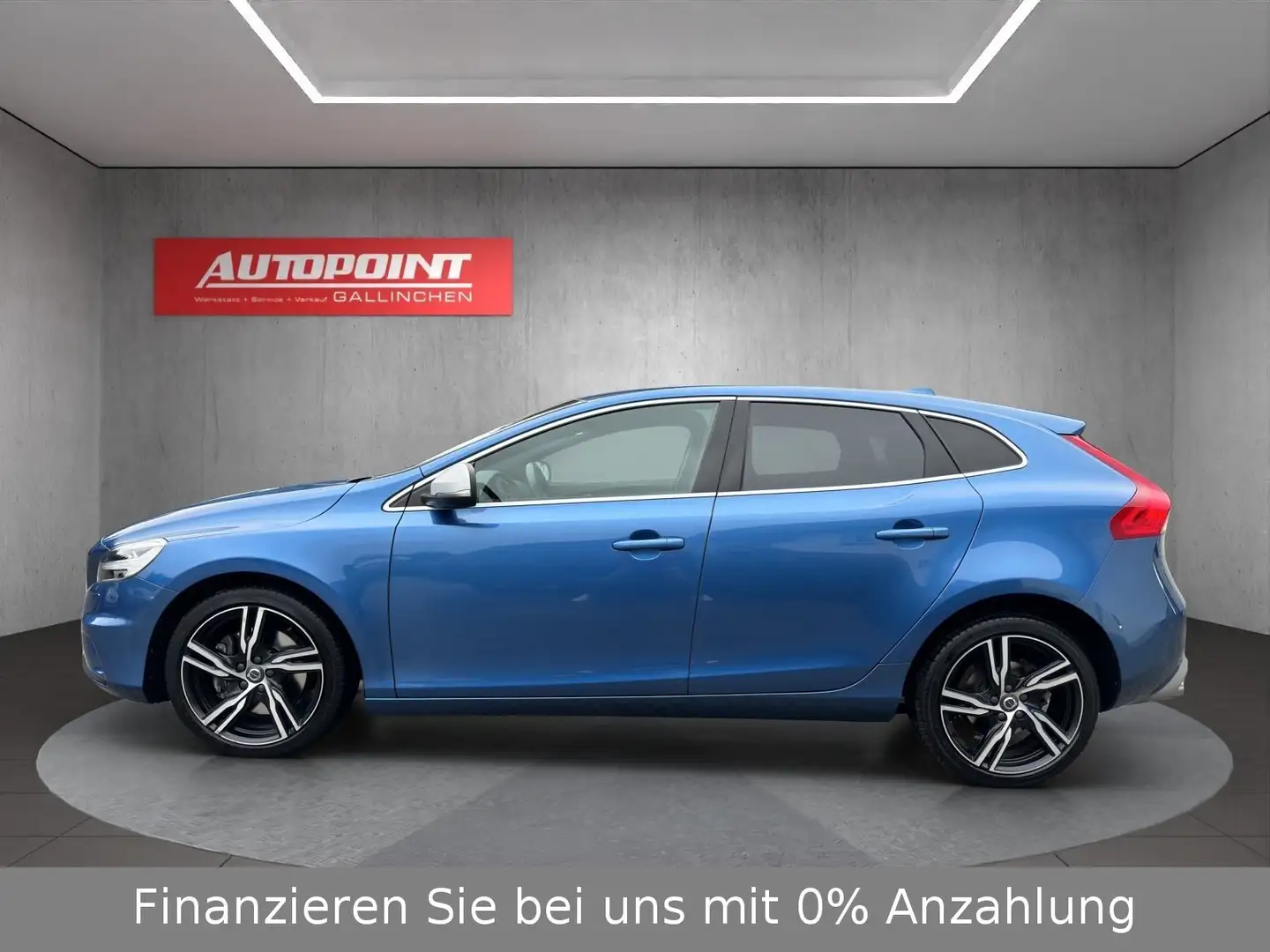 Volvo V40 R-Design Sitzhzg+Navi+Kamera Blau - 2