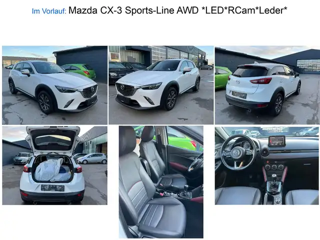 Mazda CX-3 Sports-Line AWD *LED*RCam*Leder*