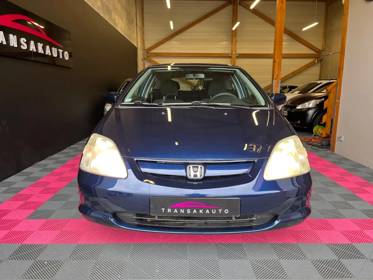 Honda Civic ES Bleu - 2