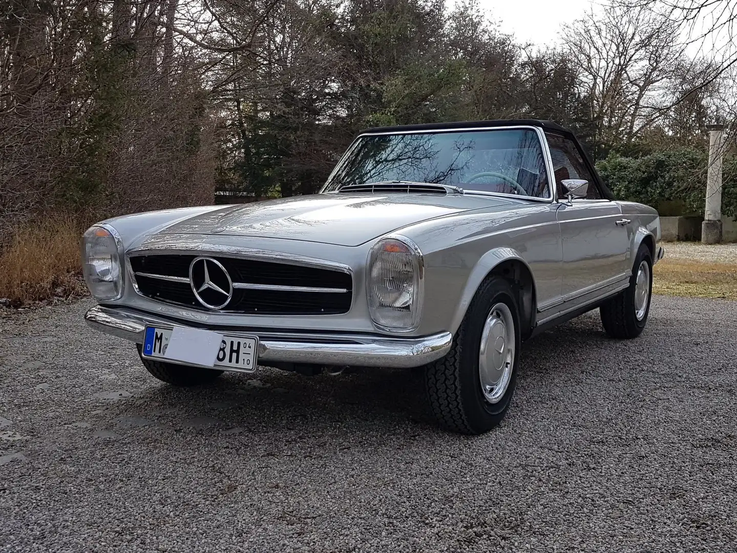 Mercedes-Benz SL 280 ZF 5 Top restauriert Note 1  D Silber - 2
