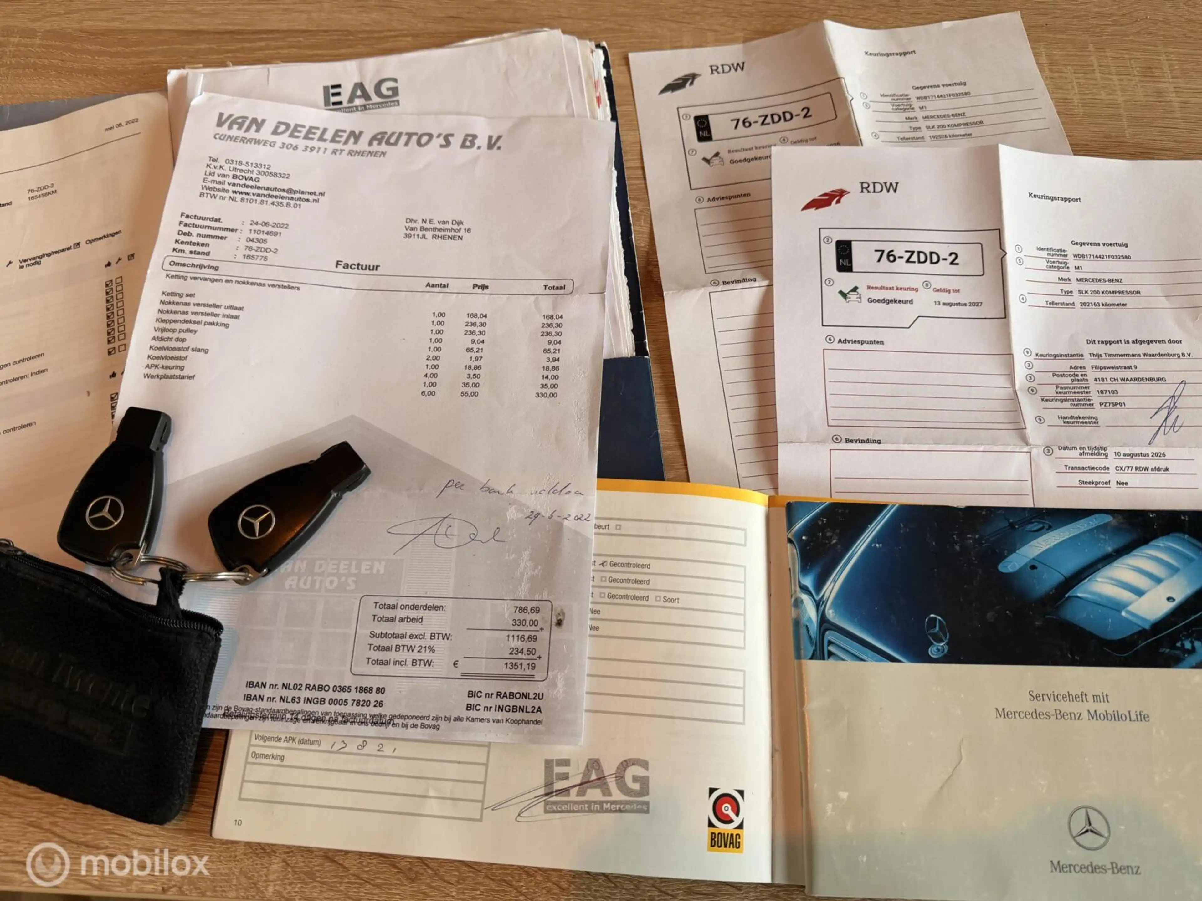 Mercedes-Benz SLK 200 K. AUT APK-8/2027 HALS/STOELVRW NAVI — photo 24