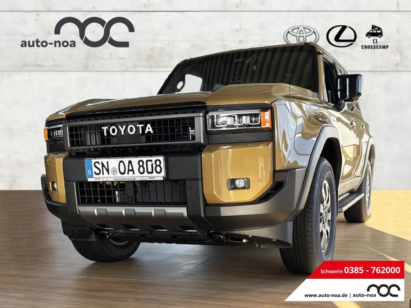 Toyota Land Cruiser 2,8 D-4D 150kW AWD Executive 2.8 D4-D EU6e Navi Le Braun - 1