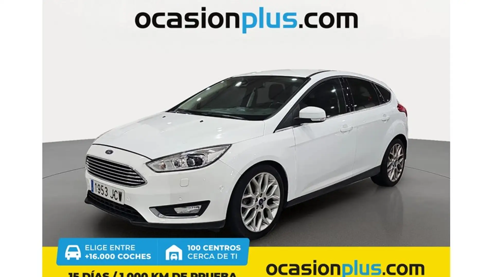 Ford Focus 1.6TDCi Titanium 115 Blanc - 1
