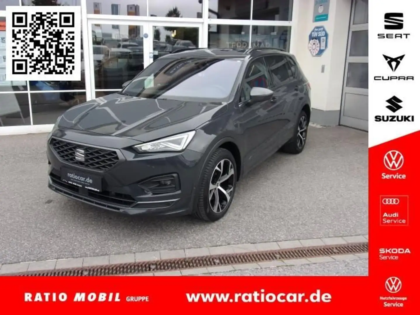 SEAT Tarraco TARRACO FR 2.0 TDI  DSG LED NAVI AHZV BEHEIB. FS Grau - 1