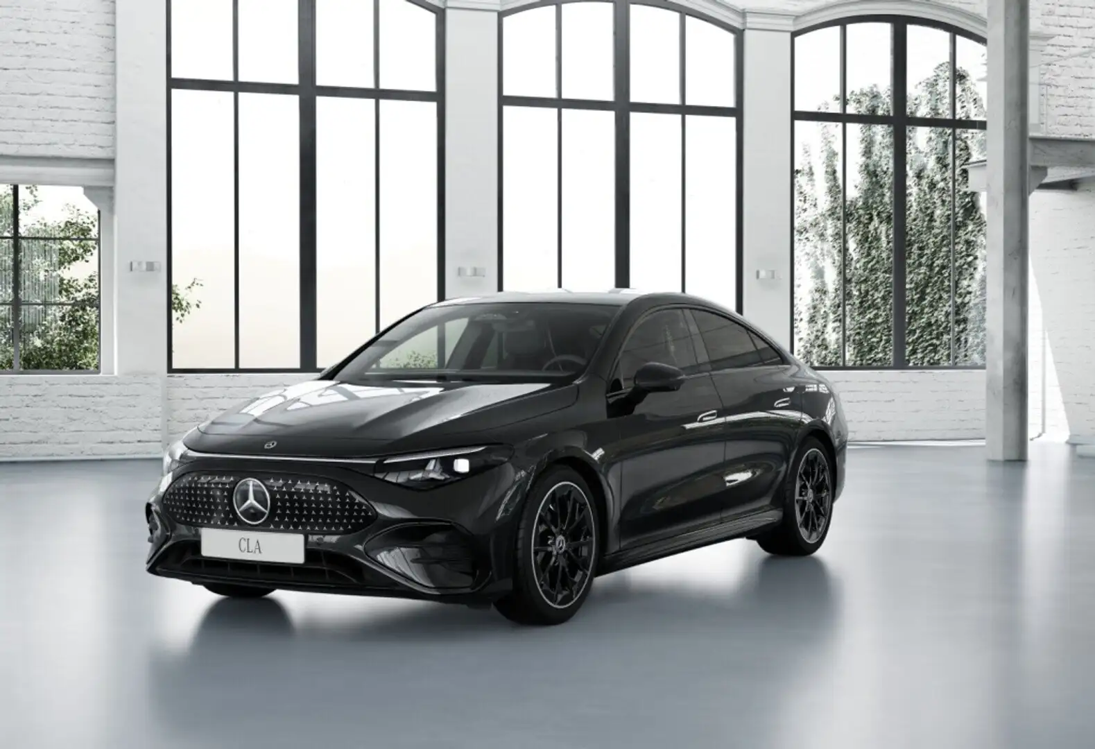 Mercedes-Benz CLA 350 4M AMG-Sport/Pano/AHK/Night/Keyl/Memo/19 Negro - 2