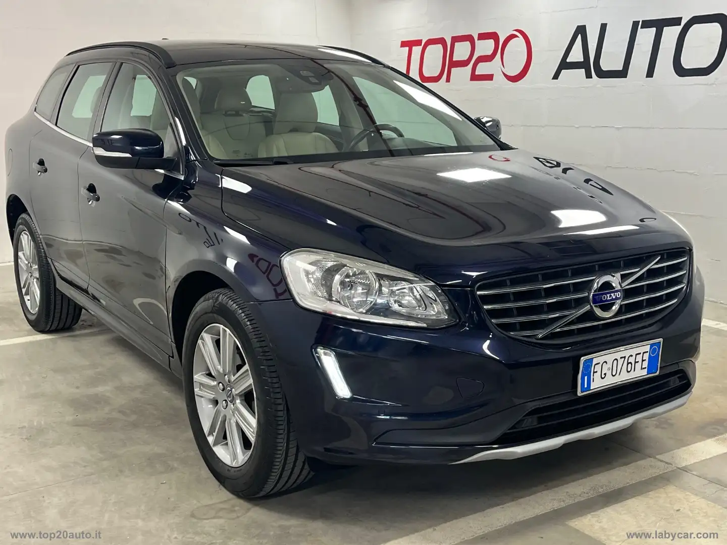 Volvo XC60 D3 Business Plus|MANUALE|PELLE TOT Blauw - 2