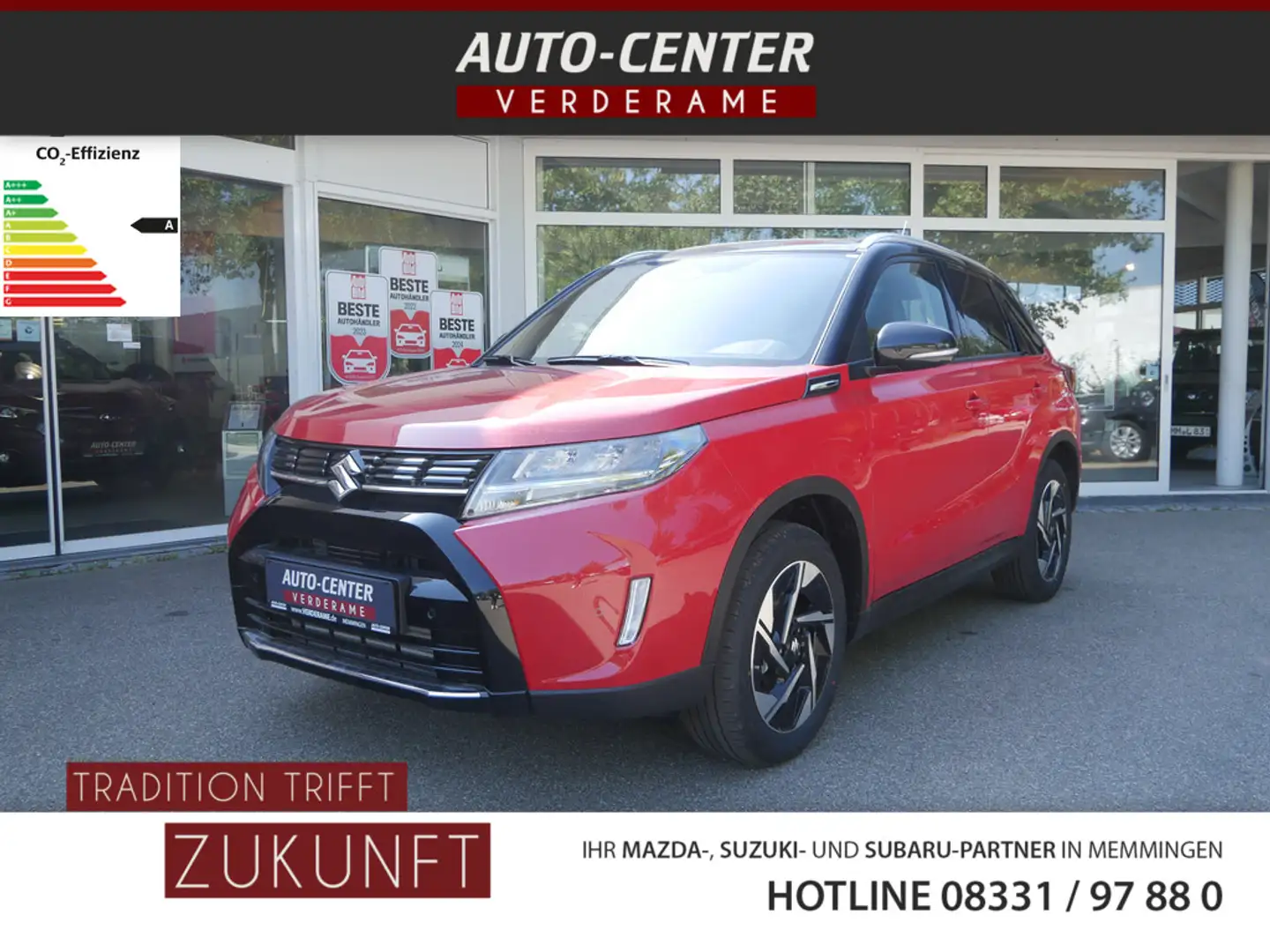 Suzuki Vitara 1.4 Hybrid Allgrip Comfort+ LED PANO Red - 1