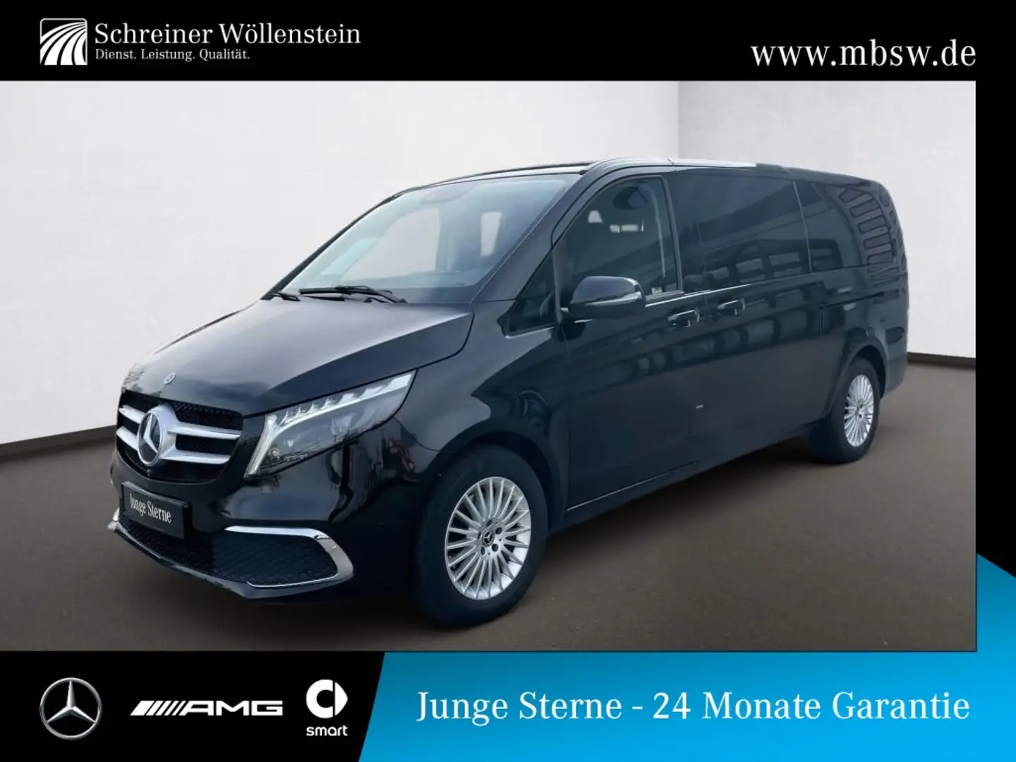 Mercedes-Benz V 300 4M AVANTGARDE EDITION XL *Distronic*MBUX* Schwarz - 1