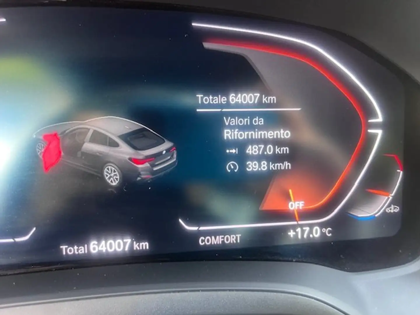 BMW 420 Serie 4 G26 Gran Coupe 420i Gran Coupe Msport auto Nero - 2