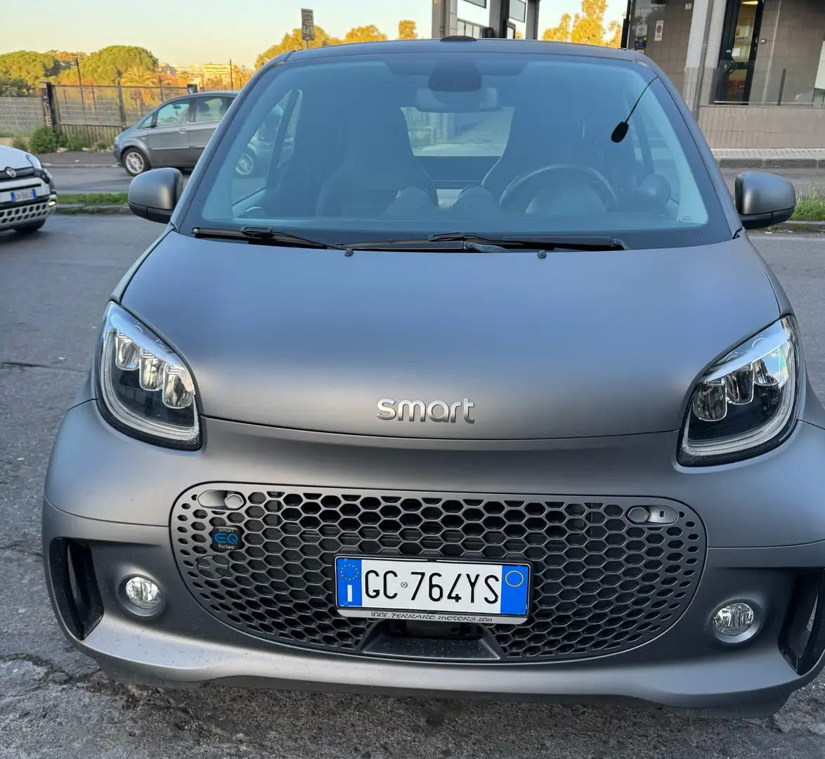 smart forTwo Cabrio eq  grigio satinato - 1