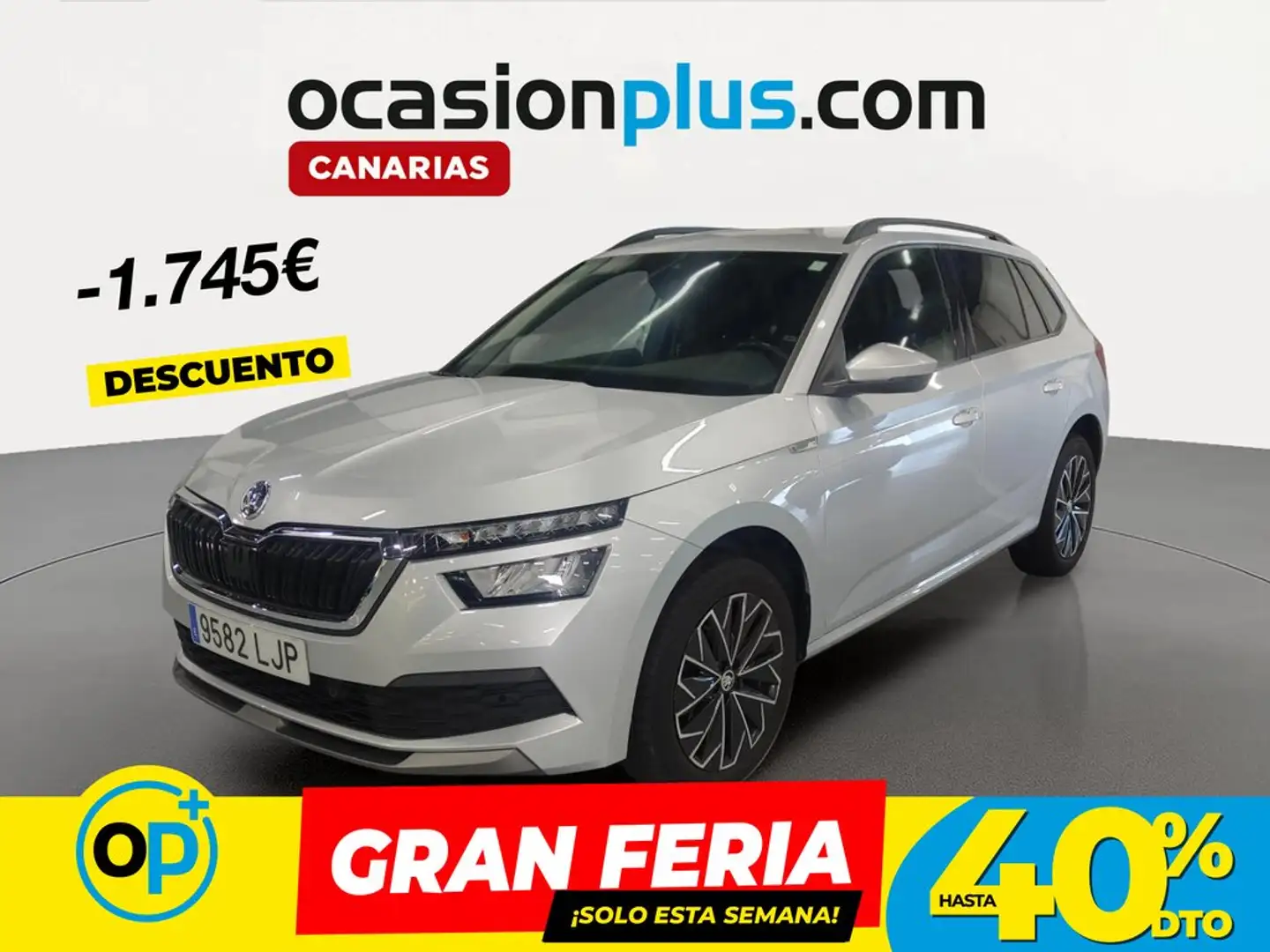 Skoda Kamiq 1.5 TSI Style Gris - 1