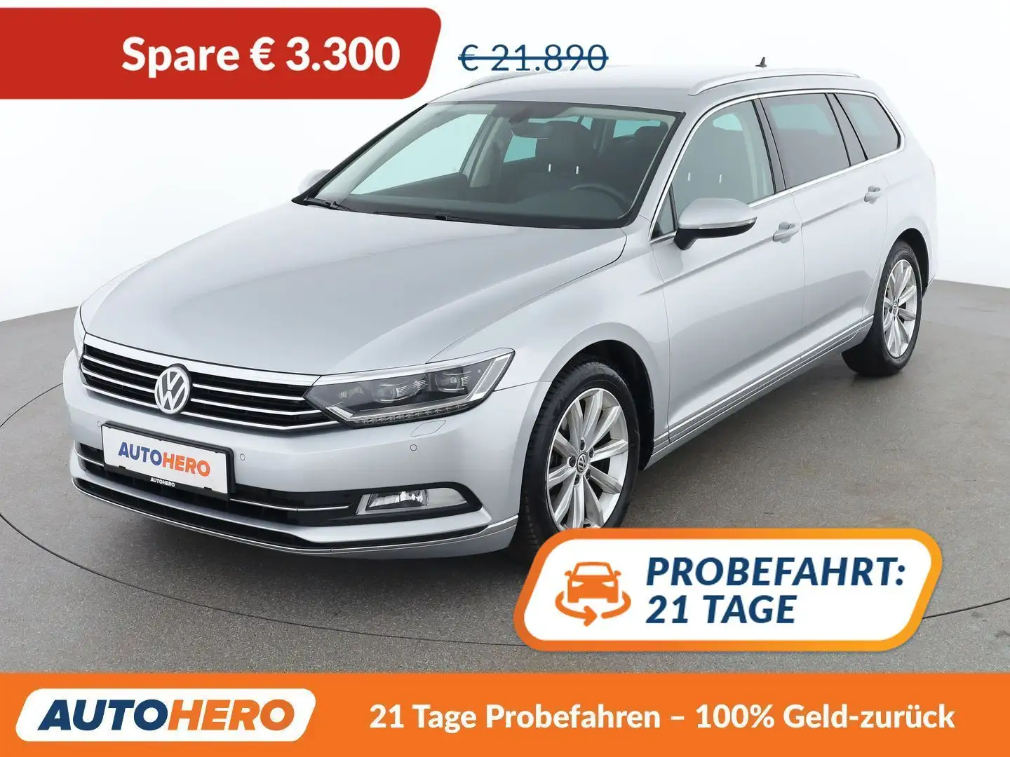 Volkswagen Passat 1.4 TSI ACT Highline BlueMotion Grau - 1