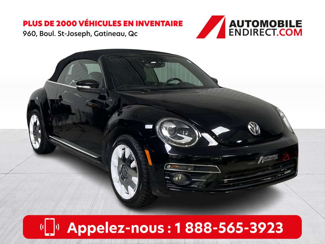 2019 Volkswagen Beetle Wolfburg Mags Cuir Sièges Chauffants