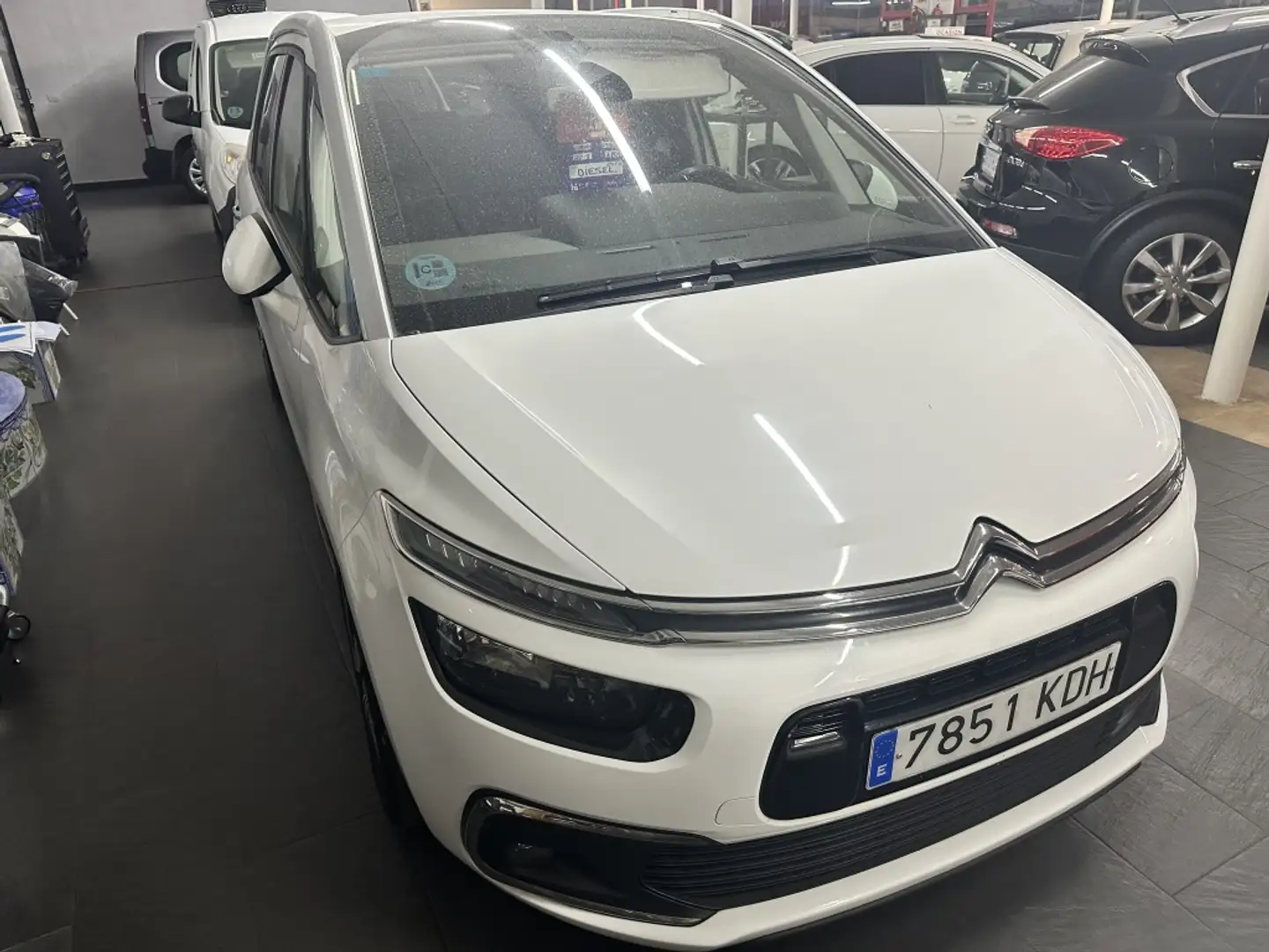 Citroen C4 Grand Picasso 1.6BlueHDI Feel EAT6 120 Weiß - 2