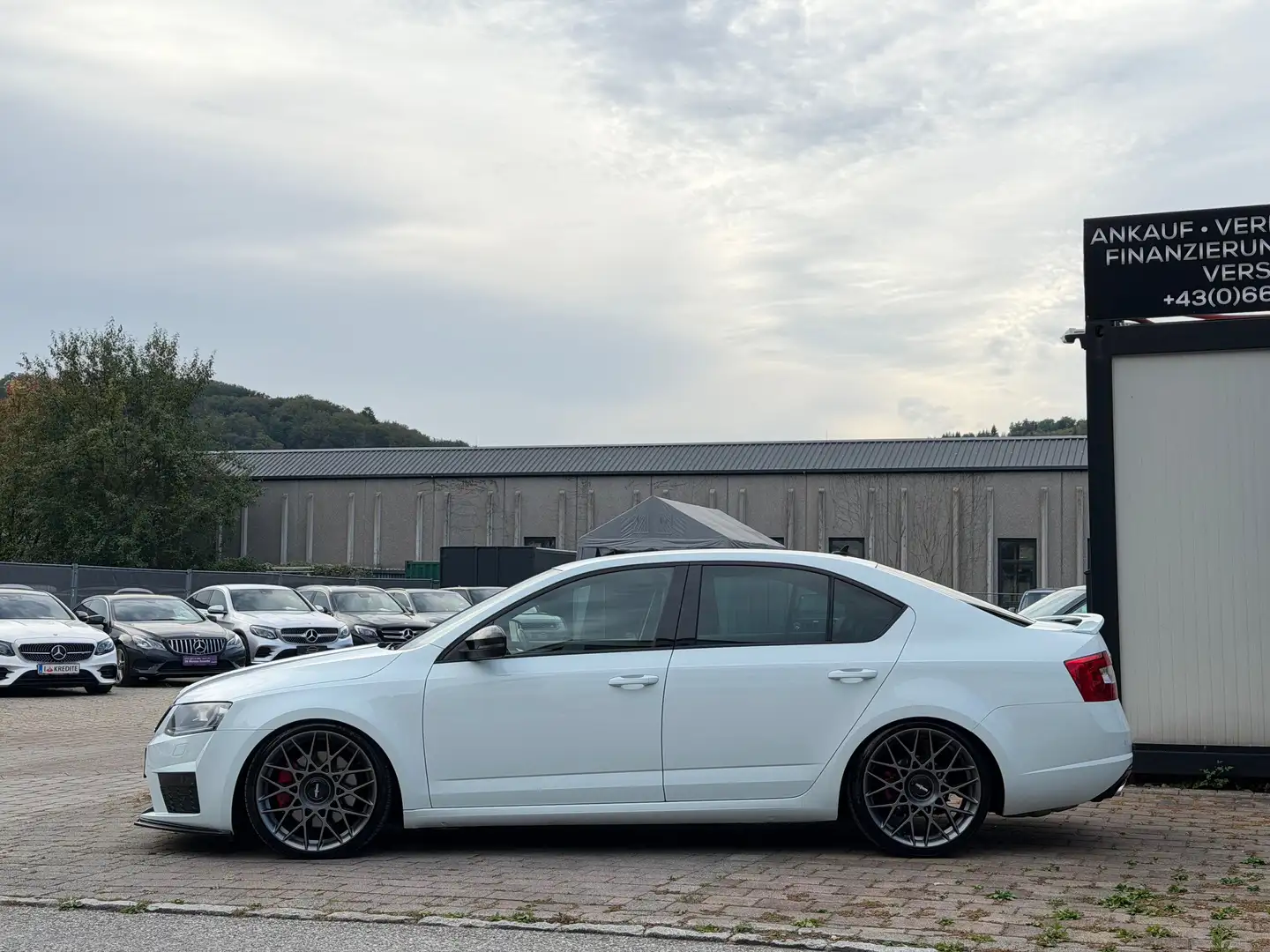Skoda Octavia RS Limousine 2,0 TDI Finanzierung möglich Weiß - 2