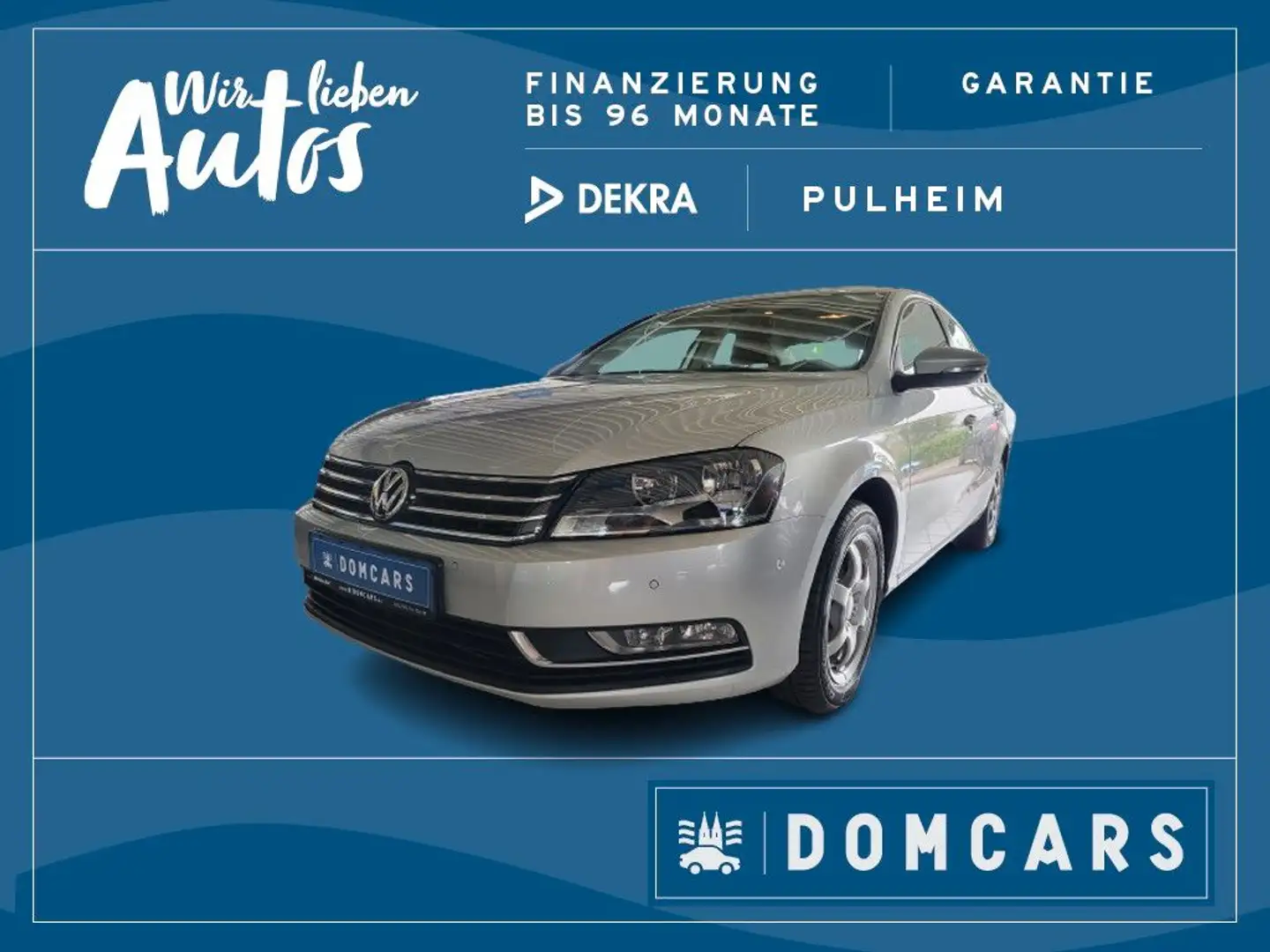 Volkswagen Passat Lim. BlueMotion//KETTE NEU/GARANTIE/ALU// Silber - 1