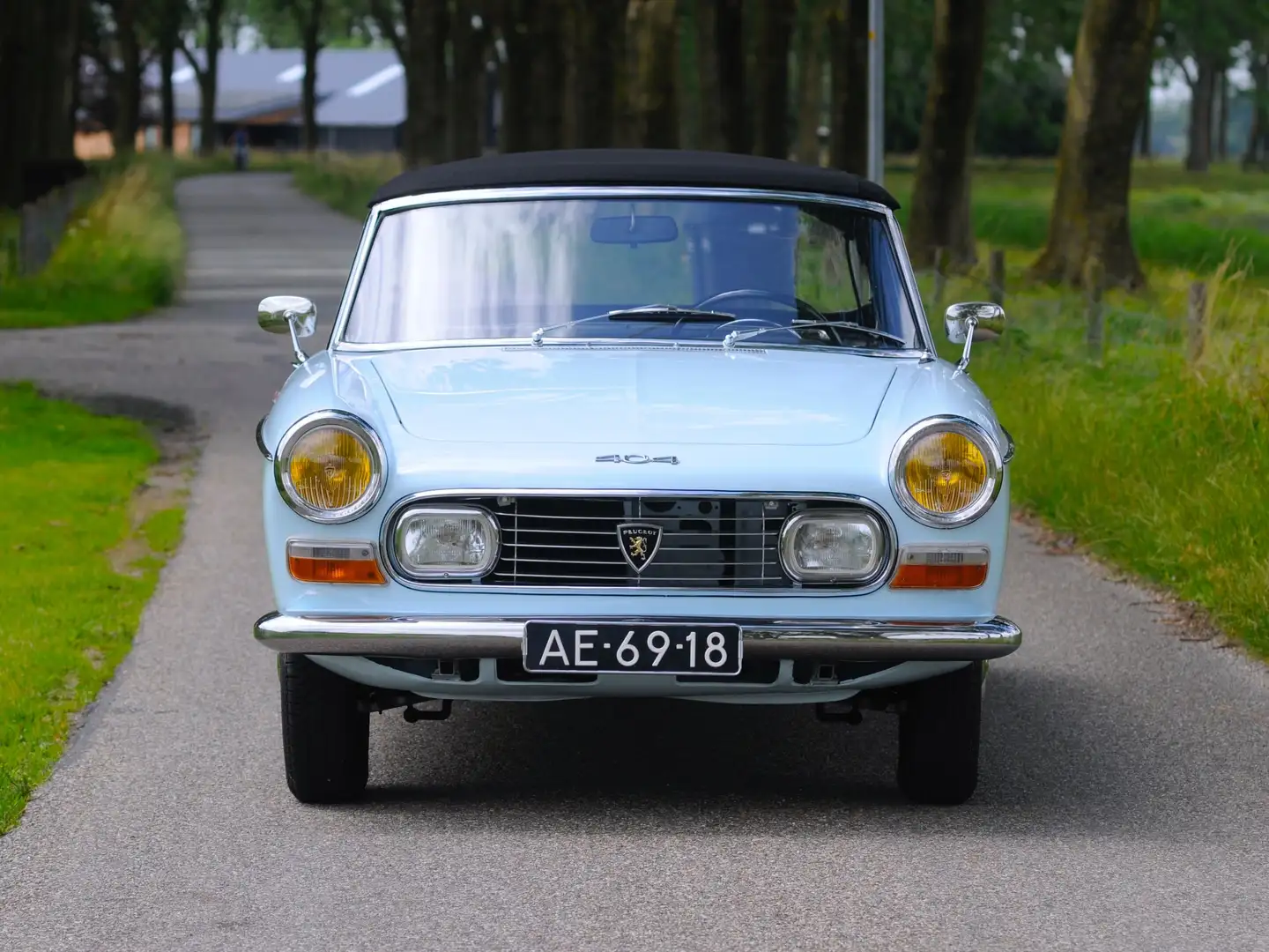 Peugeot 404 Pininfarina Cabriolet Modrá - 1
