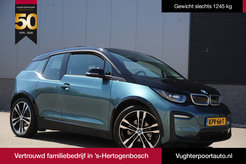 BMW i3 Executive 120Ah 42 kWh Blue Ridge/ Leder/Schuifdak