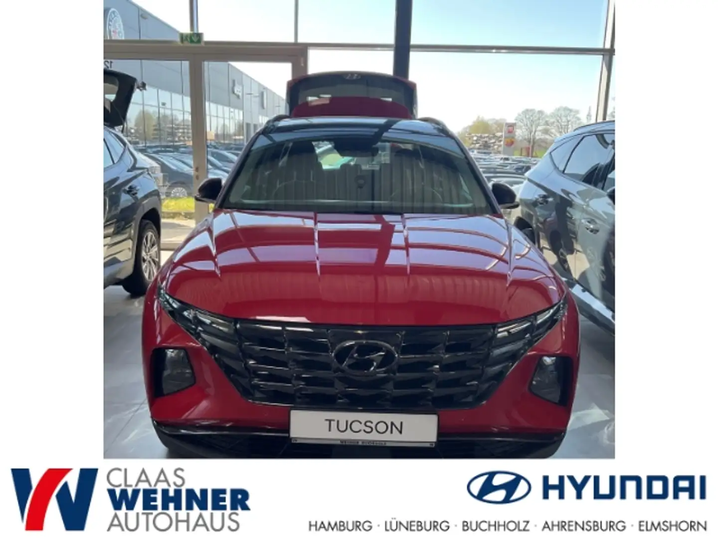 Hyundai TUCSON Trend HEV 2WD 1.6 T-GDI Pano Assist.-PKT el. Heckk Rot - 1