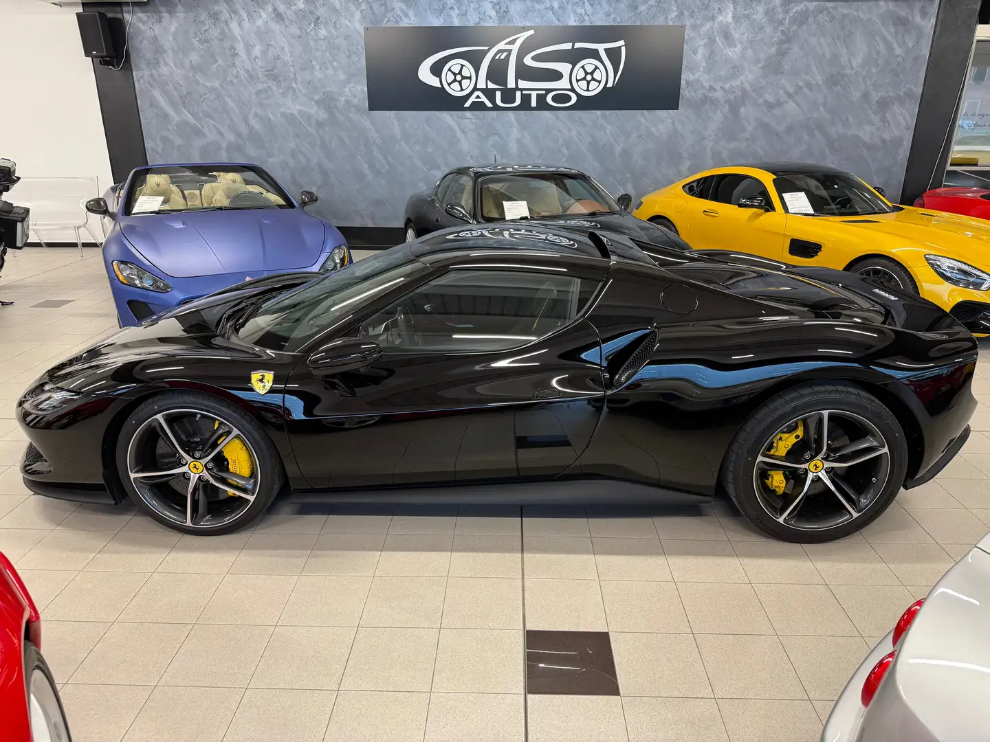 Ferrari 296 296 GTB 3.0 ITALIANA IVA ESP BOLLO E SUPER 2026 Nero - 1