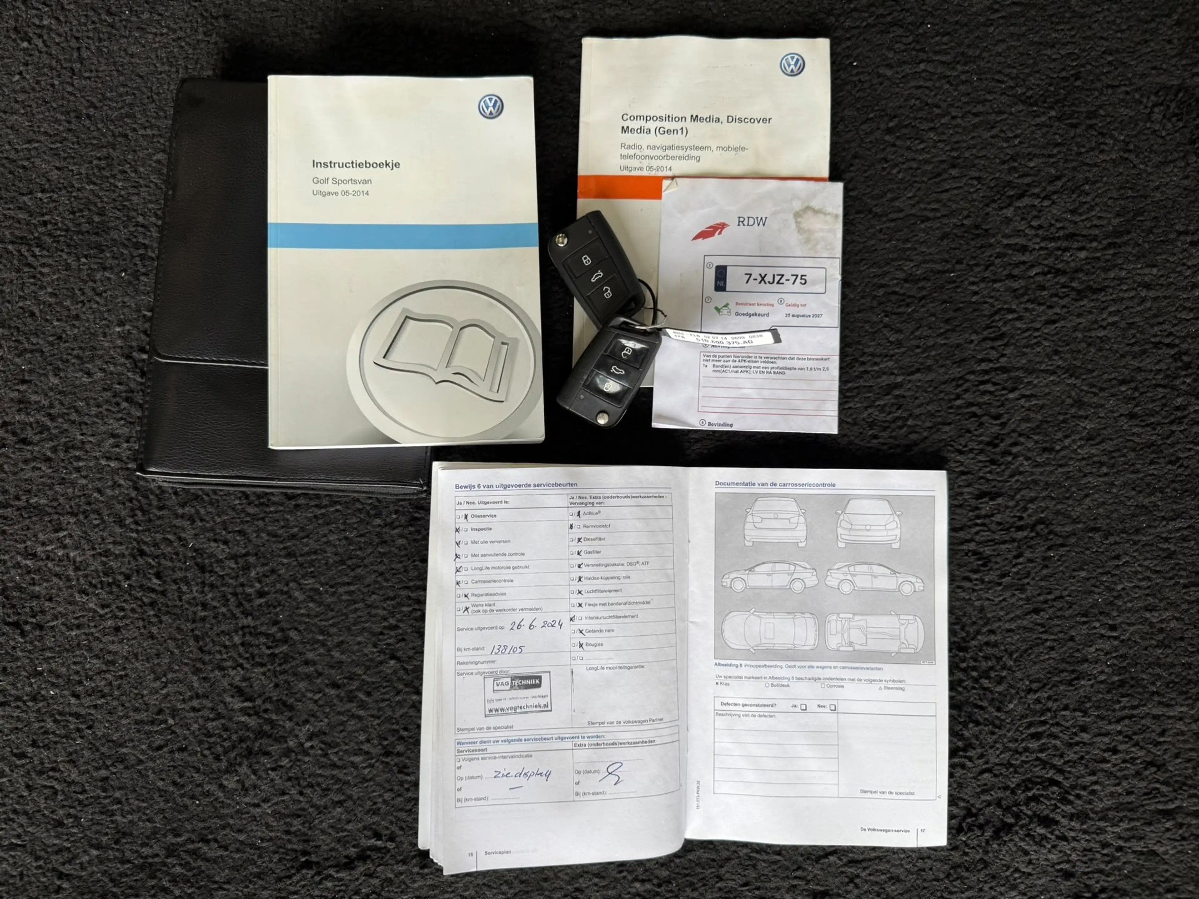 Volkswagen Golf Sportsvan 1.2 TSI AUT Blauw 2014 PANO|LED — photo 23